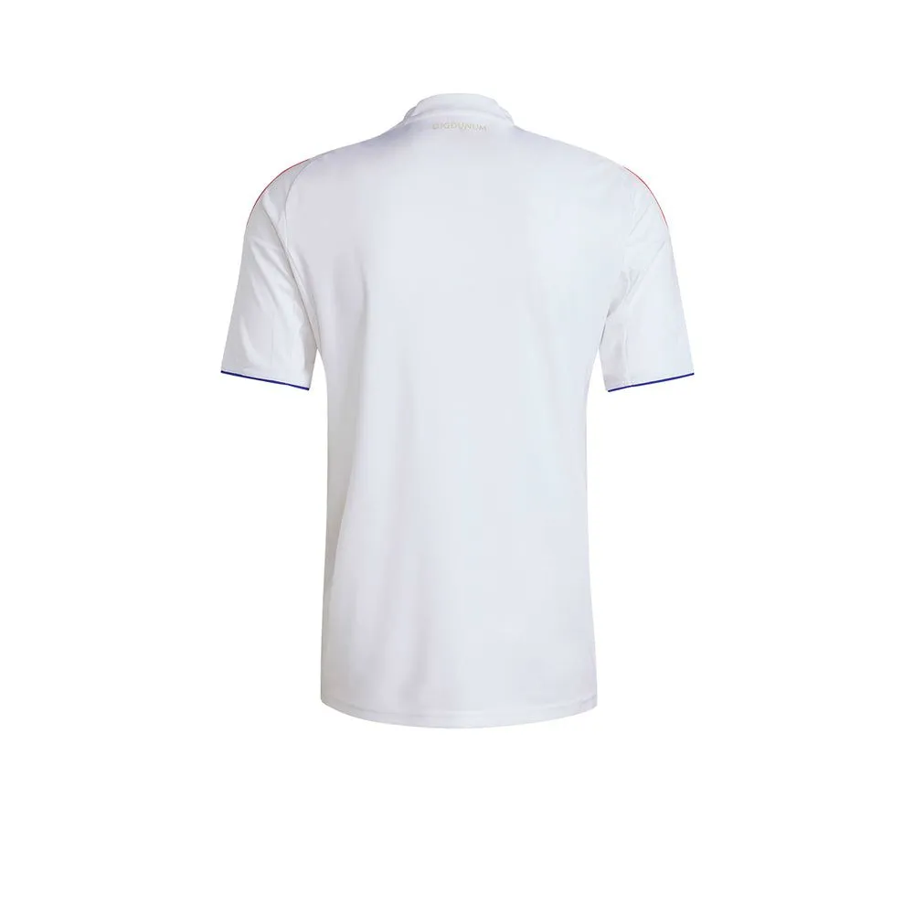 ADIDAS Men Olympique Lyonnais Home 2025/26 Jersey White - AD001AP730EMTH
