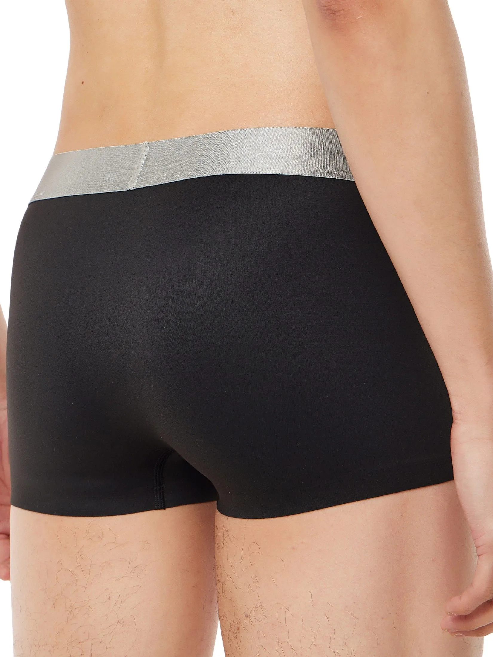 CALVIN KLEIN Men's Brushed Micro Jersey Low Rise Trunks Black