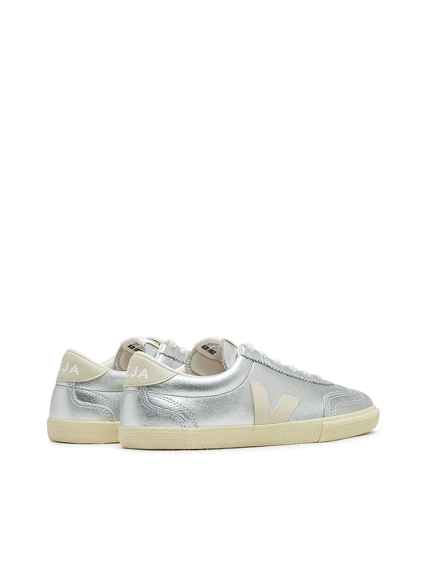VEJA Women Sneakers Volley SS25 Silver Pierre