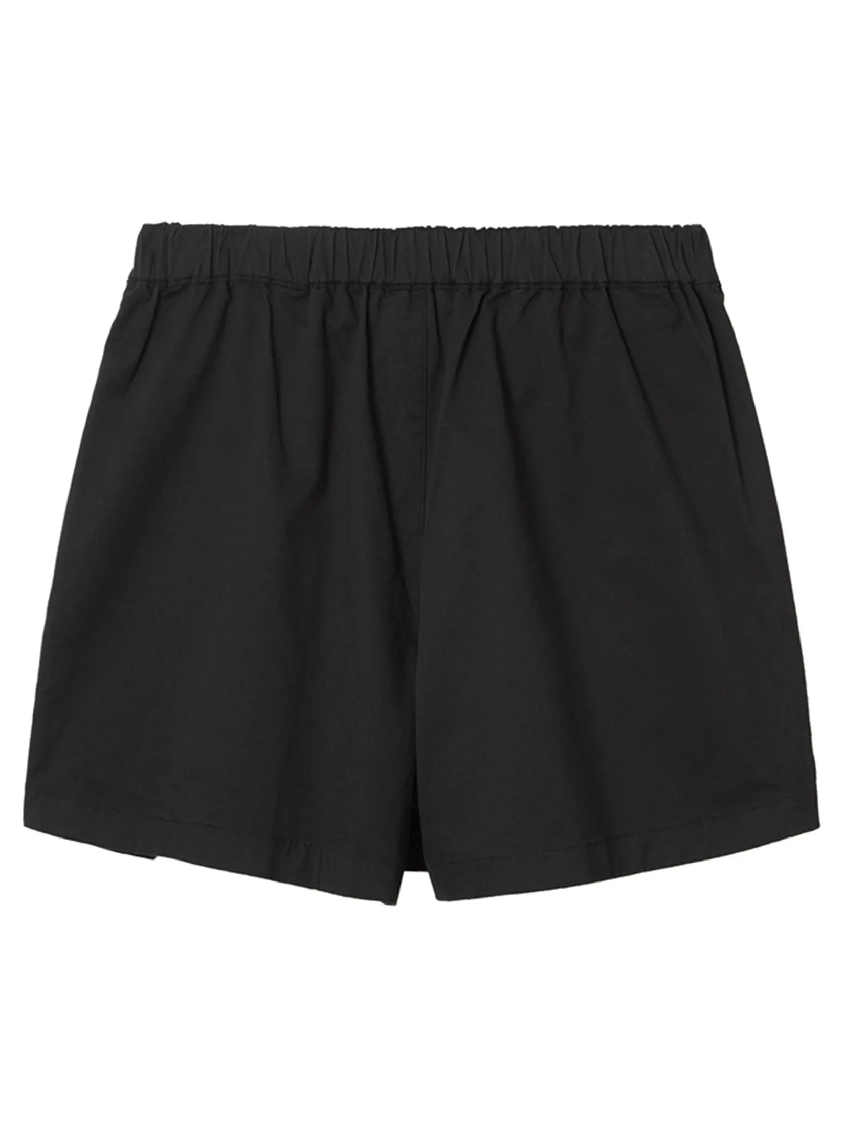 GIORDANO Women's Side vent half elastic waist skorts Black