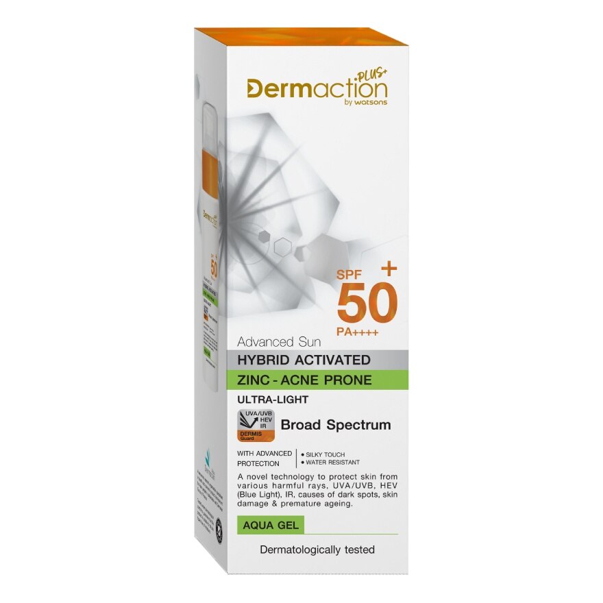 Advanced Sun Hybrid Activated Zinc - Acne Prone Aqua Gel S