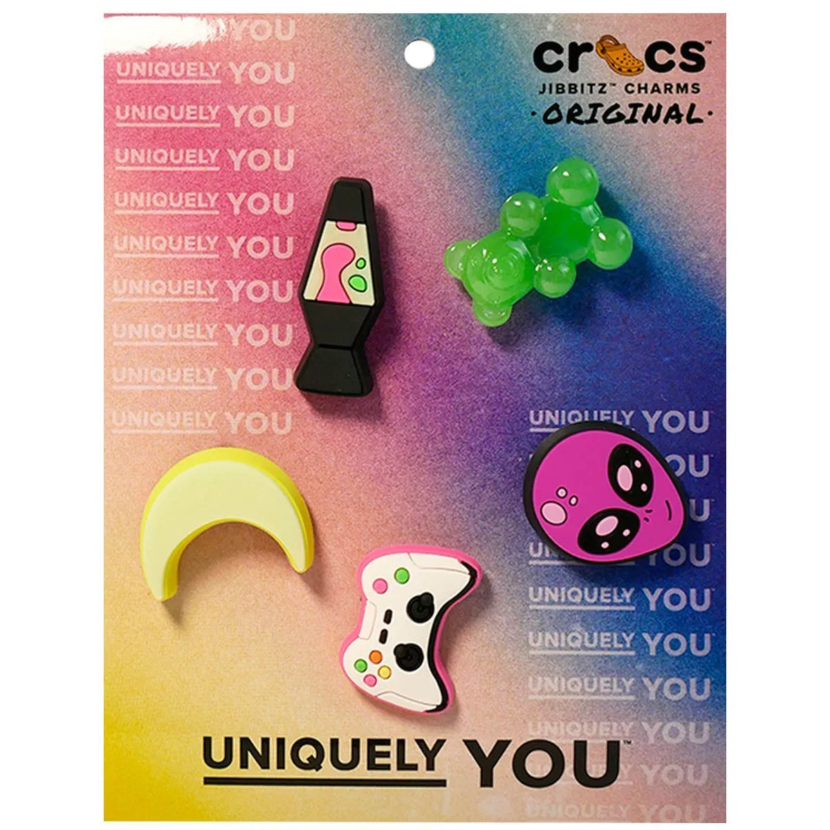 CROCS Jibbitz Shoes Charm Night Gamer 5-Pack Multi Color - CR024AC060DXTH