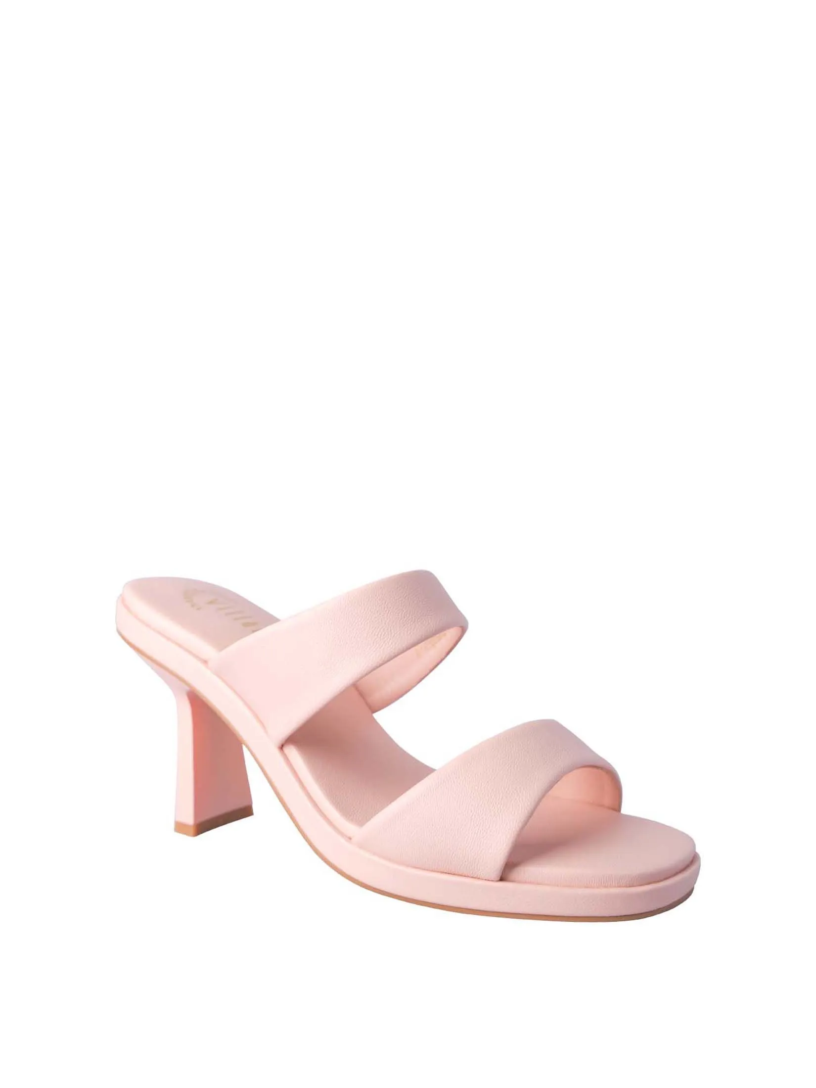 VILLAINS SF SOFINA Women's Platform Heeled Sandals PINK
