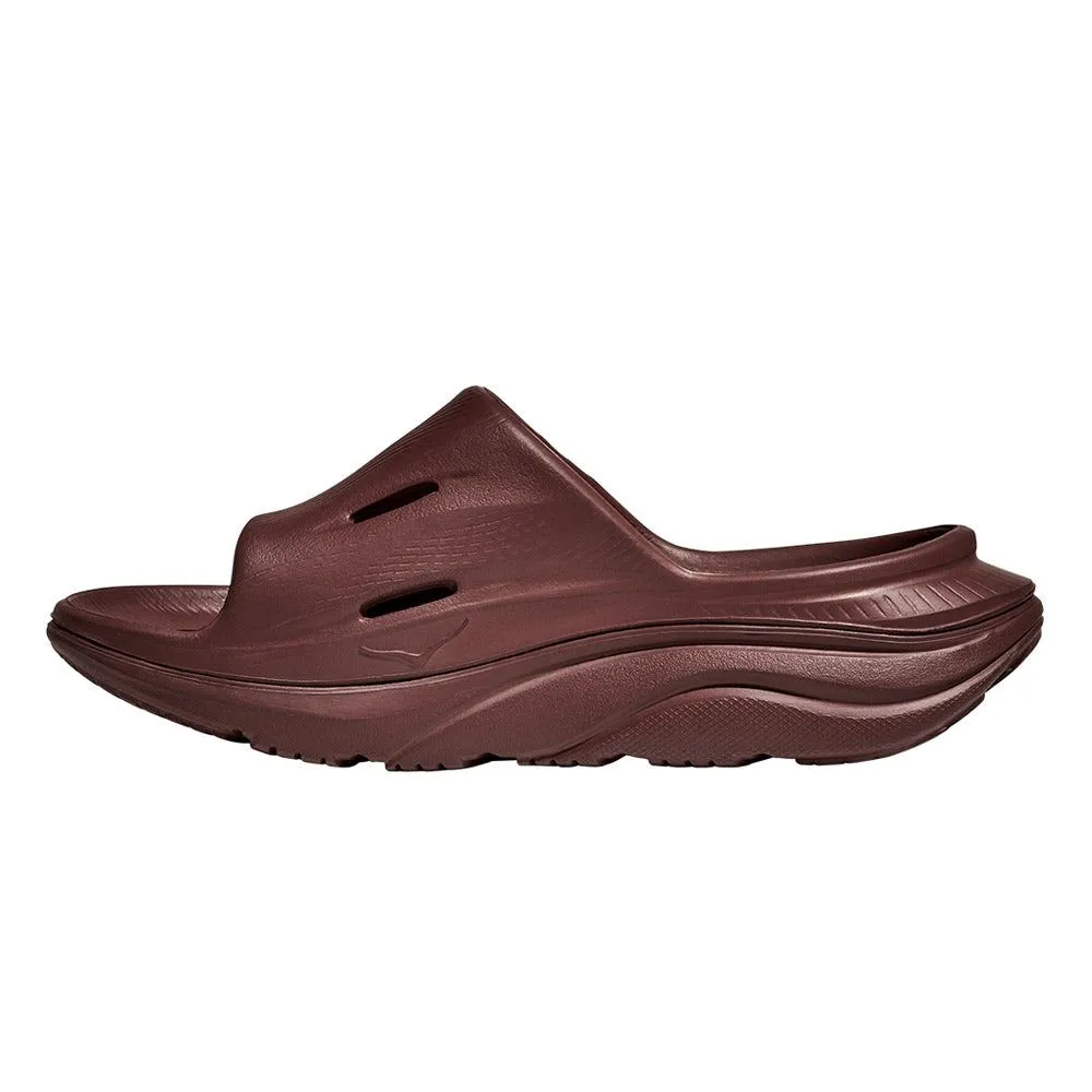 HOKA Ora Recovery Slide 3 Unisex Sandals Brown - HO229SH109ELTH