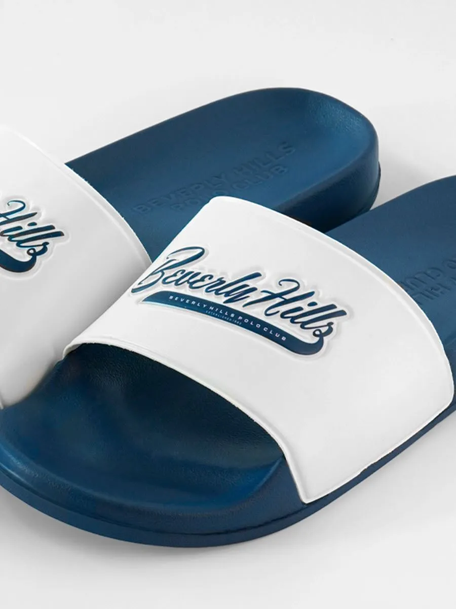 BEVERLY HILLS POLO CLUB Dark Blue Sandals Men