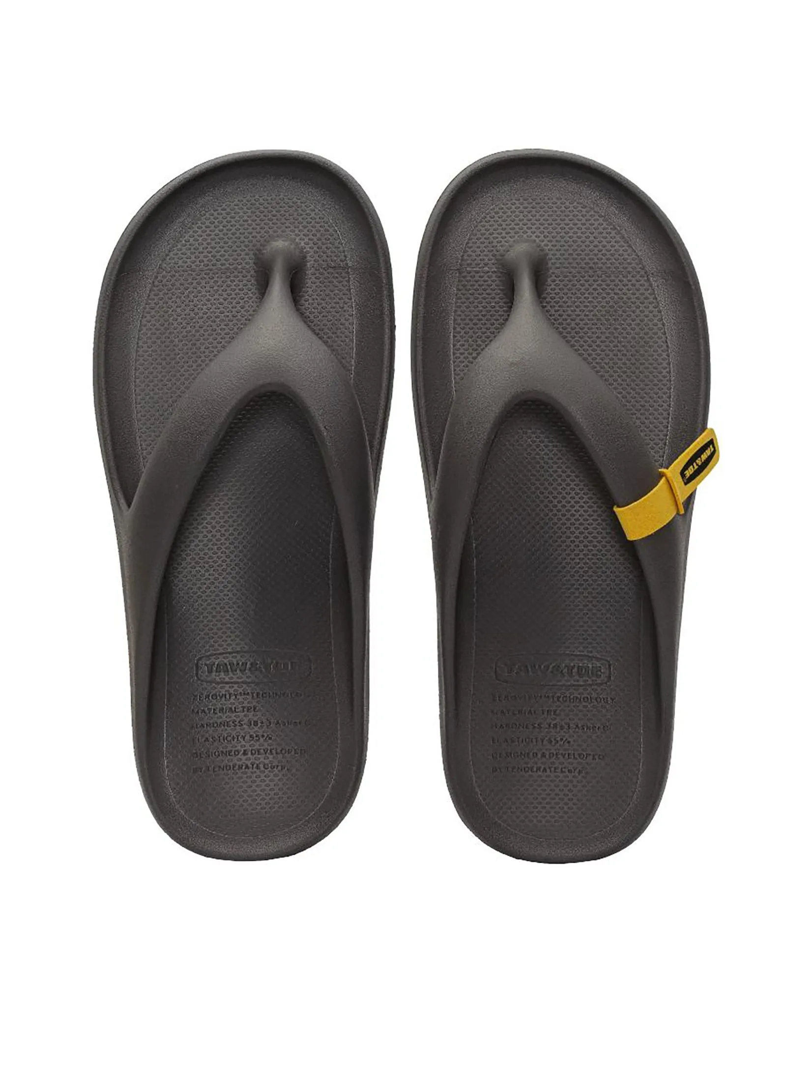 TAW&TOE Unisex Sandals Zerovity Sport Charcoal