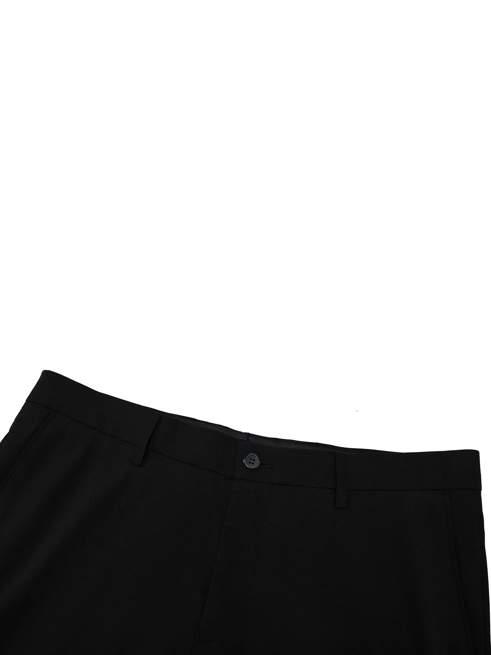 G2000 Men Clothing Multi-Way Stretch Plain Formal Pants Slim Fit - Black