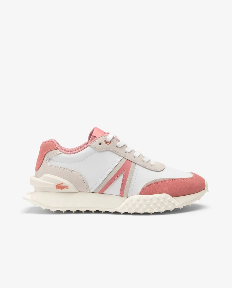 LACOSTE Women’s L-Spin Deluxe Leather Trainers White Size - 3 UK