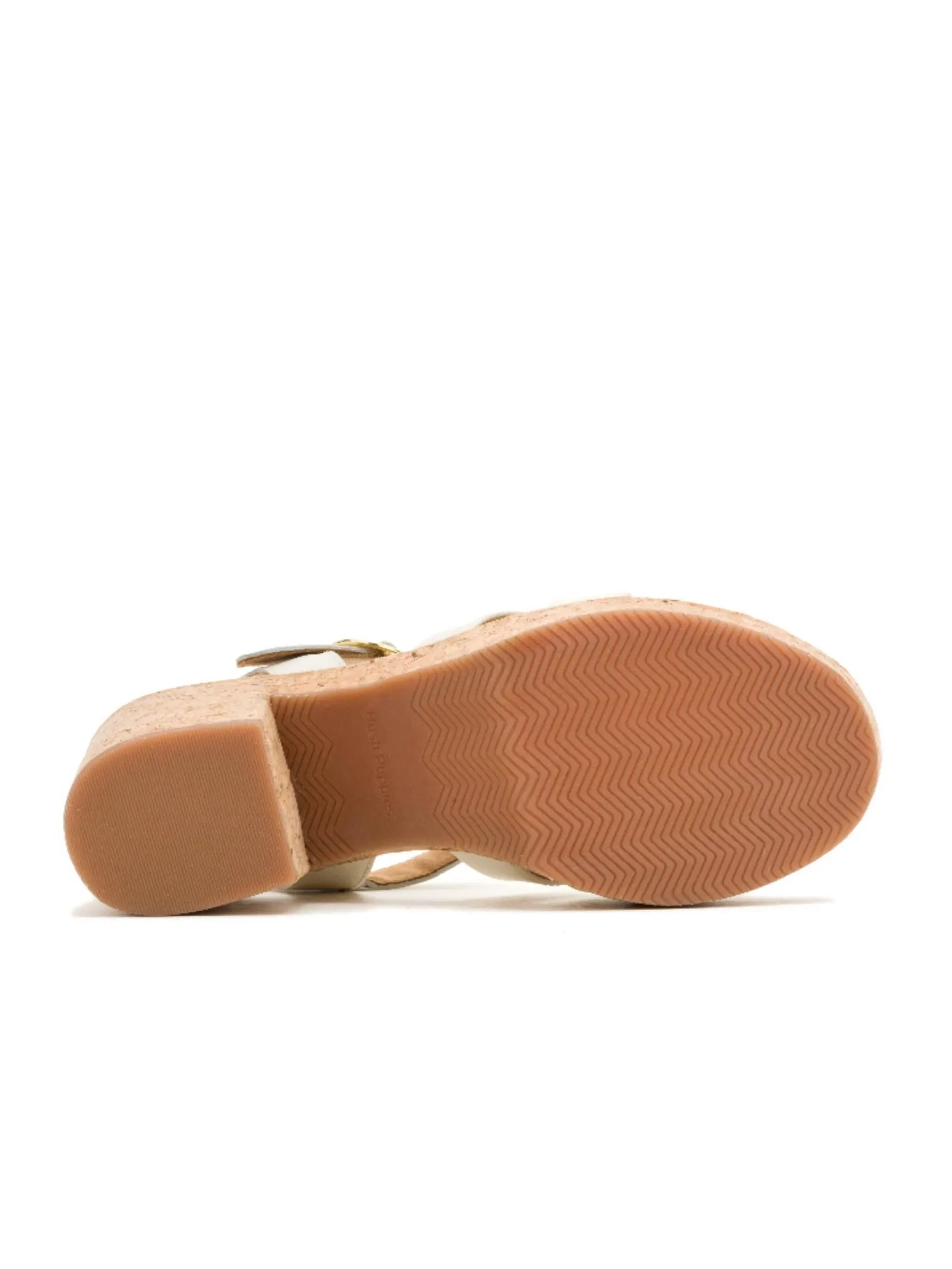 HUSH PUPPIES Women's Shoes Sandals Heels  - WHITE