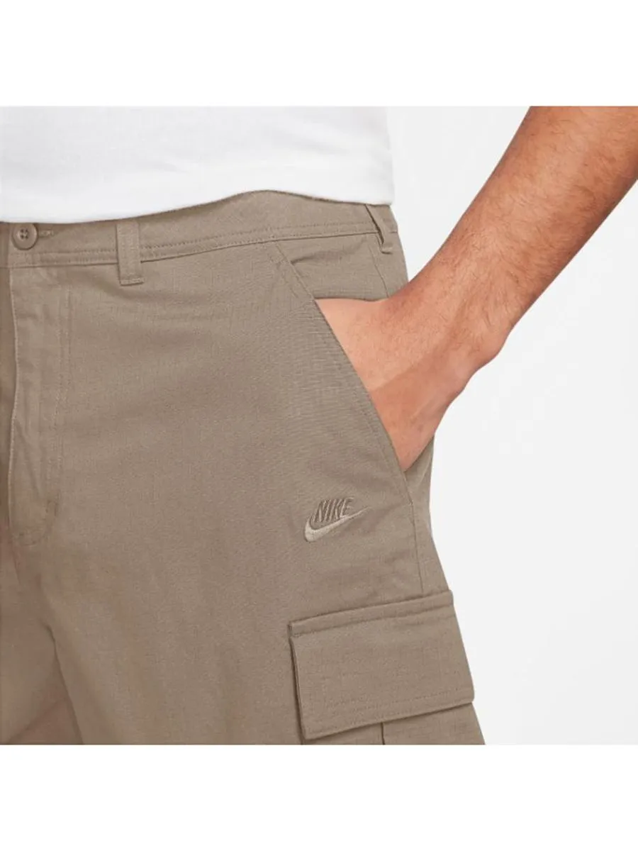 NIKE Men Cargo Shorts Nike Club Woven Khaki