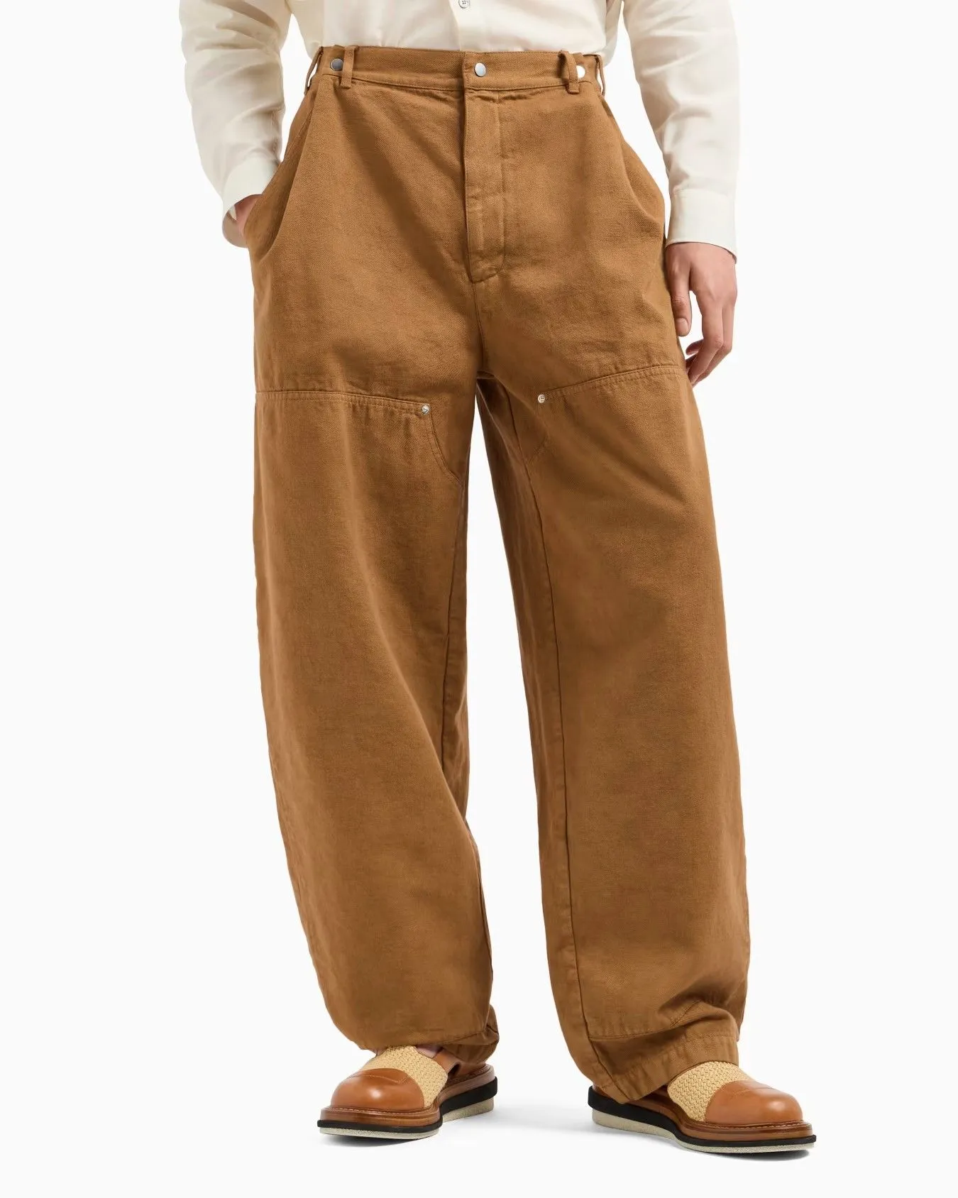 EMPORIO ARMANI Trousers Men EM001860-AF15513-U6193 Brown