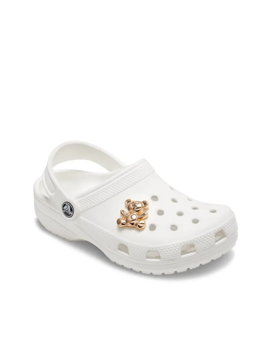 CROCS JIBBITZ™ GOLD TEDDY BEAR