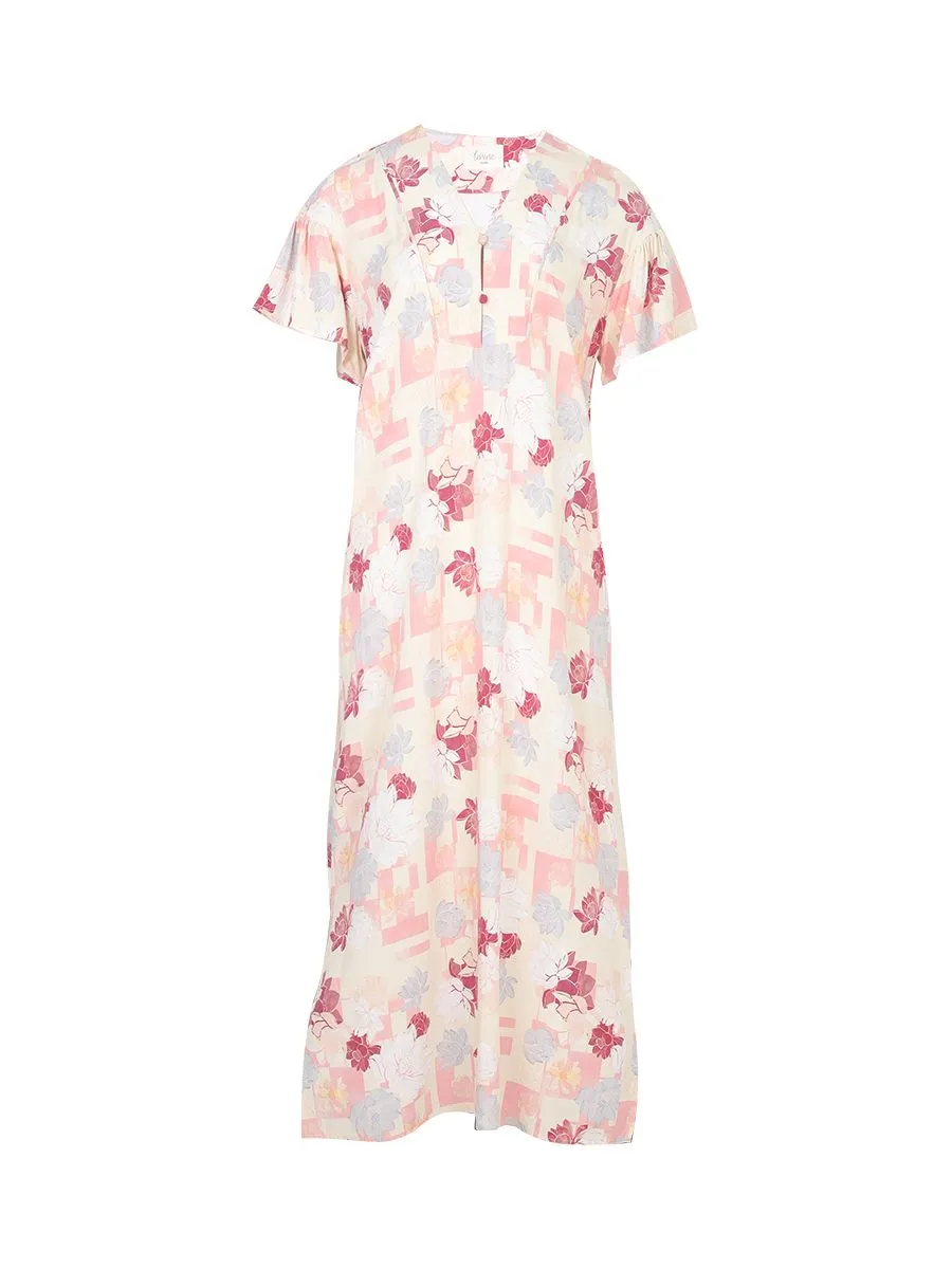 SHAKA Woman Dress Ren Print Tunic Pink