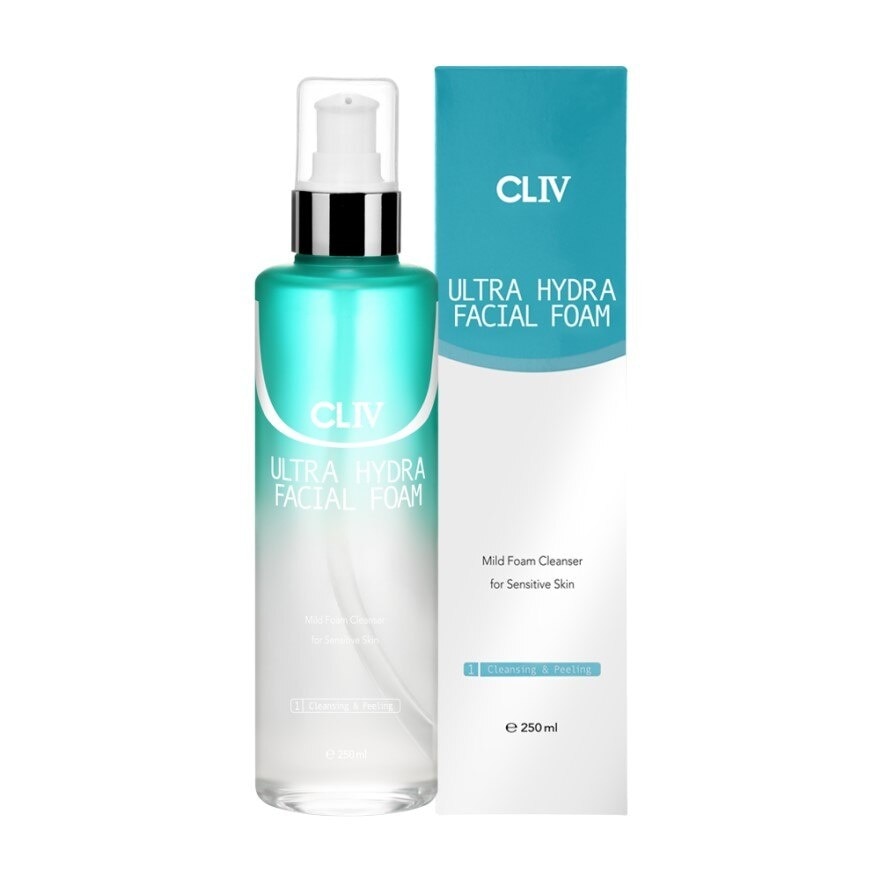 CLIV Ultra Hydra Facial Foam 250ml