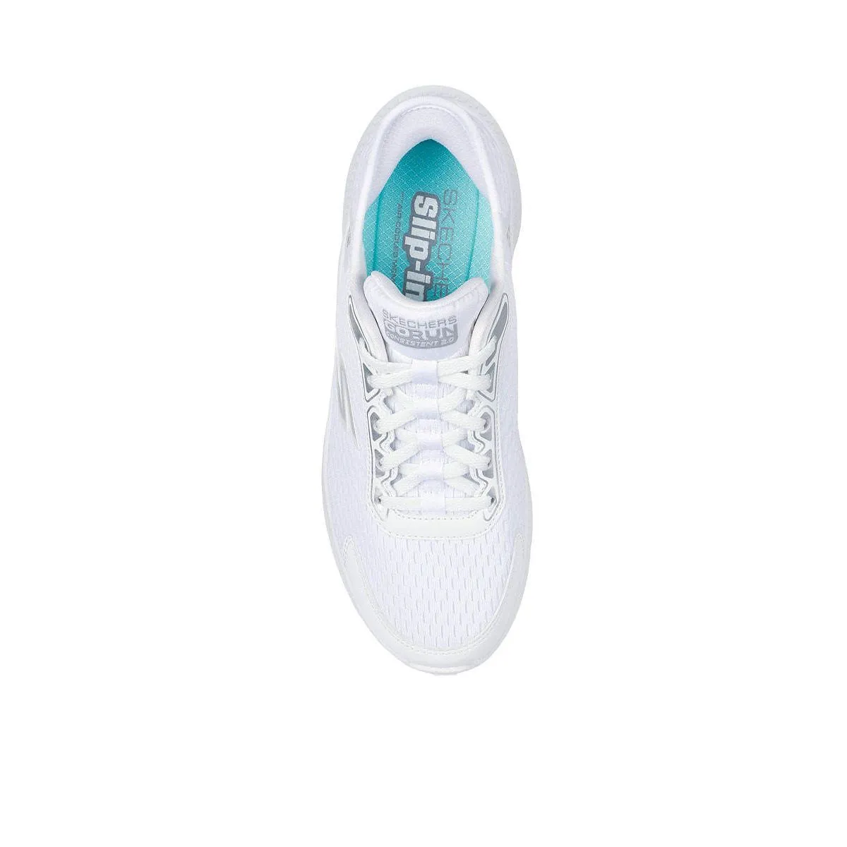 SKECHERS Women Running Shoes Slip-ins®: Go Run Consistent 2.0™ - Endure White - SK108SH185EATH
