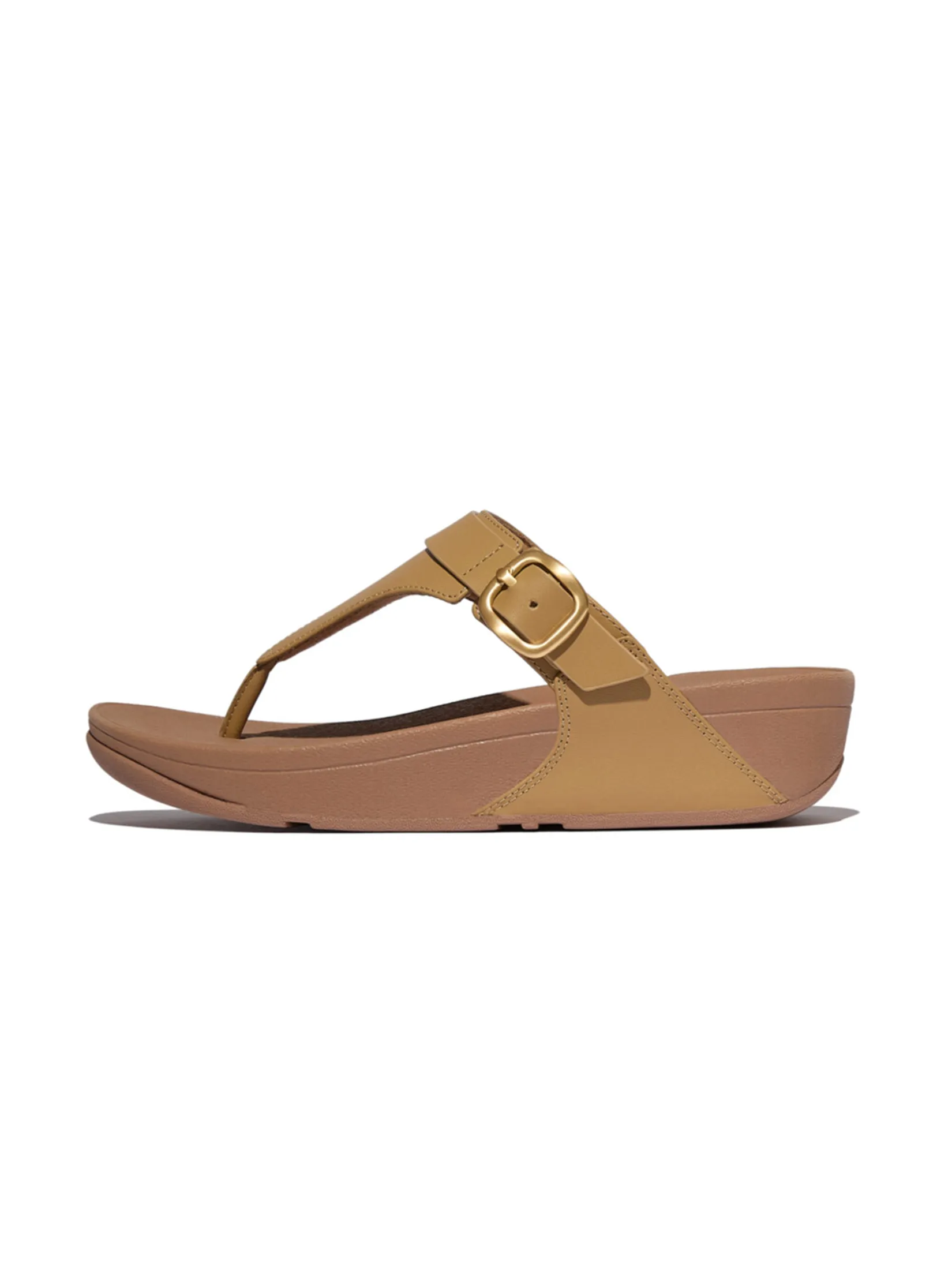 FitFlop™ WOMEN S LULU ADJUSTABLE LEATHER BEIGE