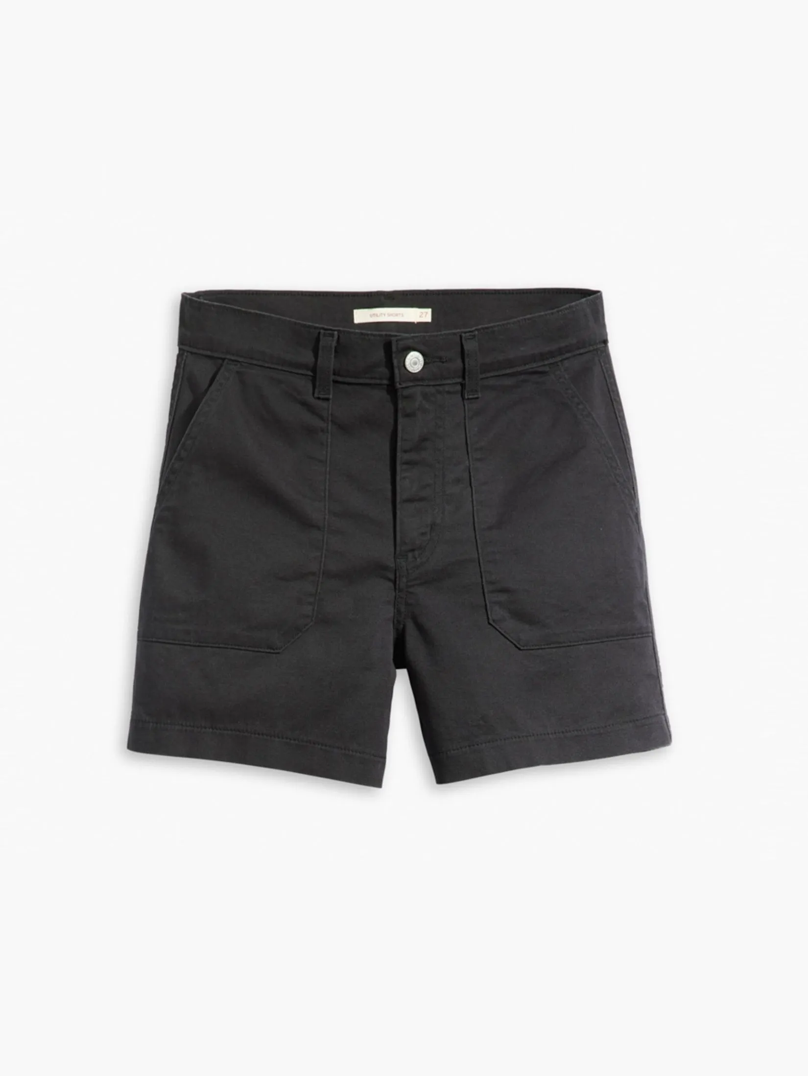 LEVI'S Women's Utility Shorts Black