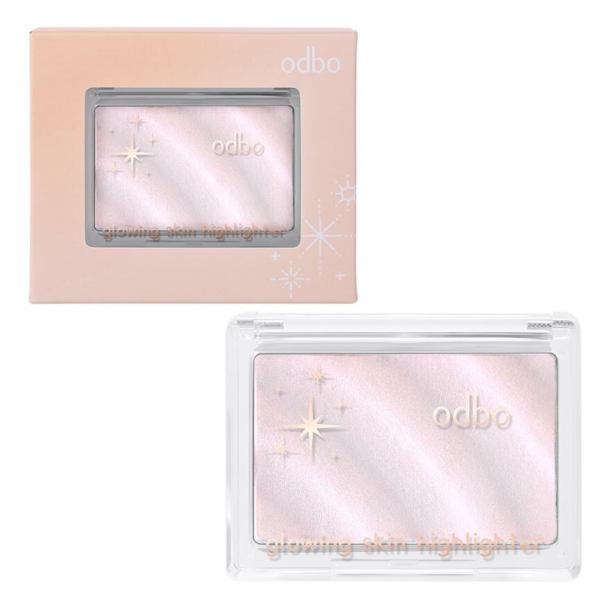 Odbo Glowing Skin Highlighter 01 - 03 Snow Kiss