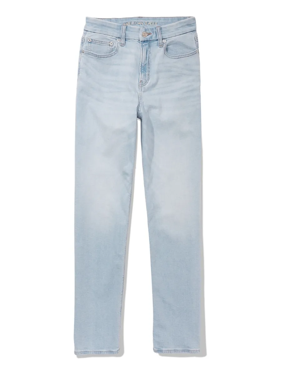 AMERICAN EAGLE CURVY 90S STRAIGHT JEANS - INTL 404 ICE BLUE