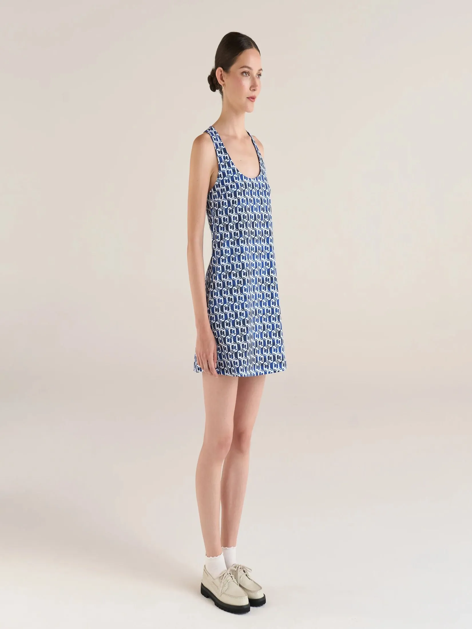 MALBON GOLF ANOUK DRESS IN MULTI