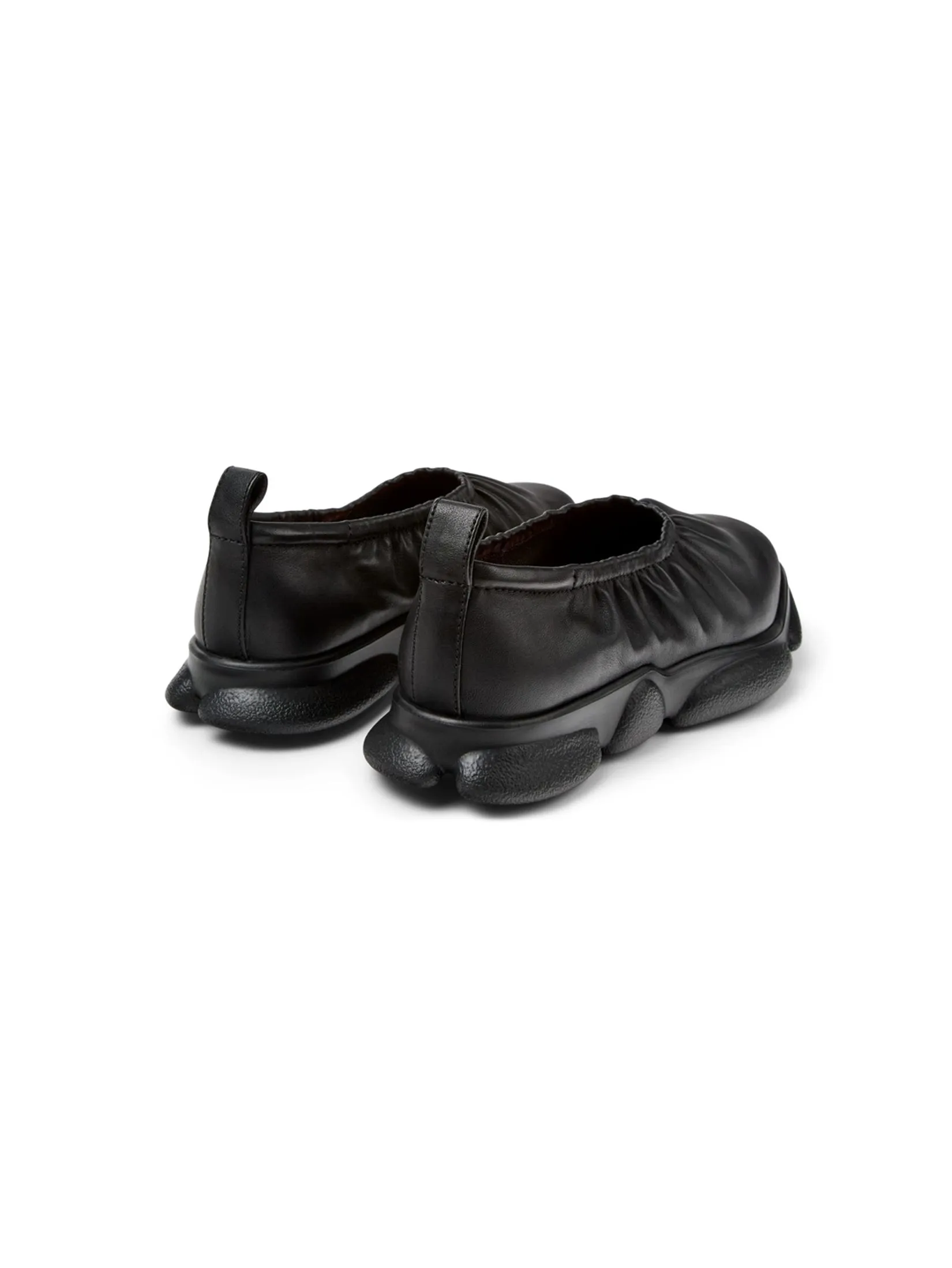 CAMPER Women Ballerina Shoes Karst Black