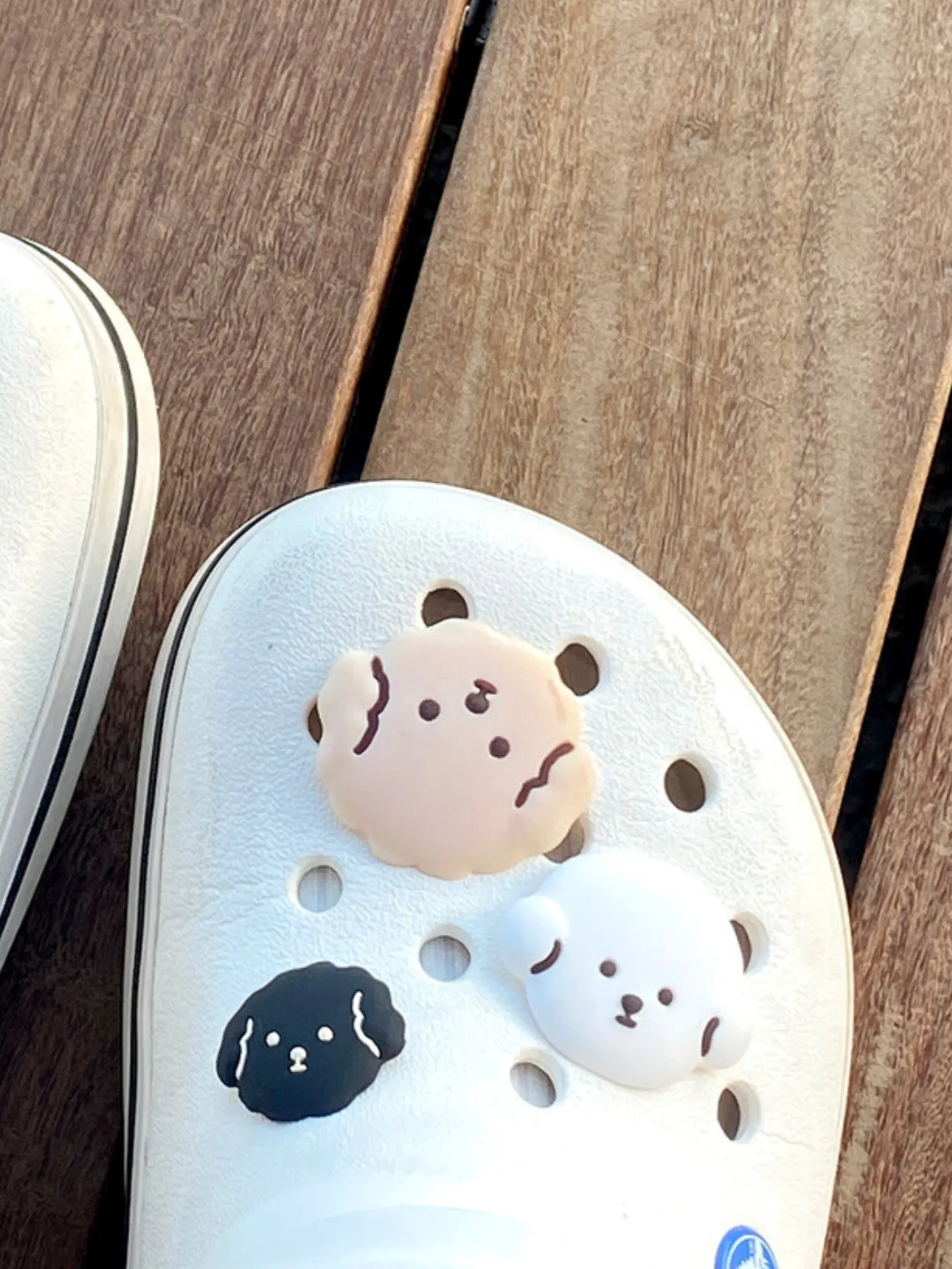 MILL AND MOI MNM Silicone charm - Poodle Cream (L)