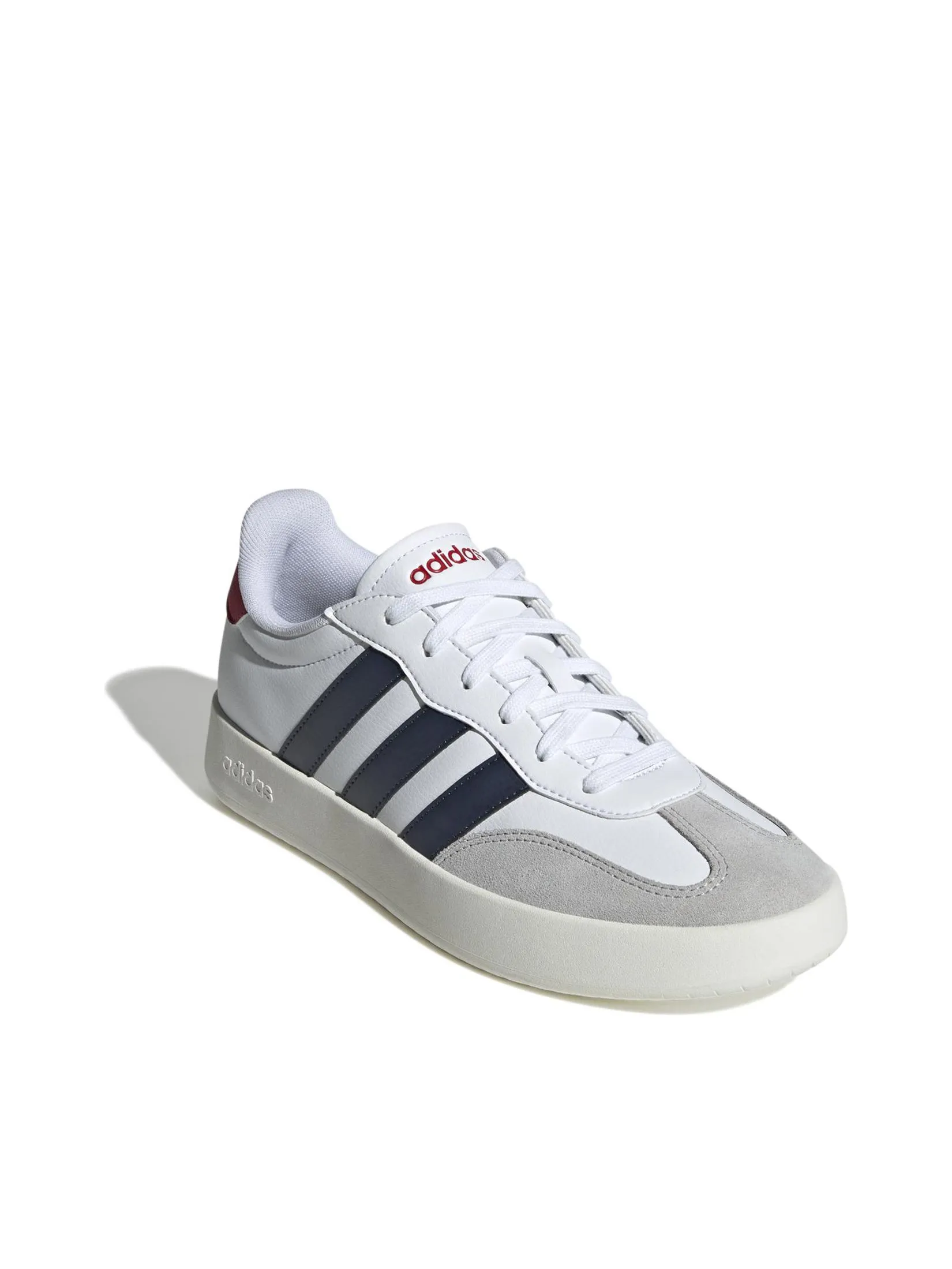 ADIDAS Men Sneakers Barreda IH1228 Ftwr White / Shadow Navy / Better Scarlet