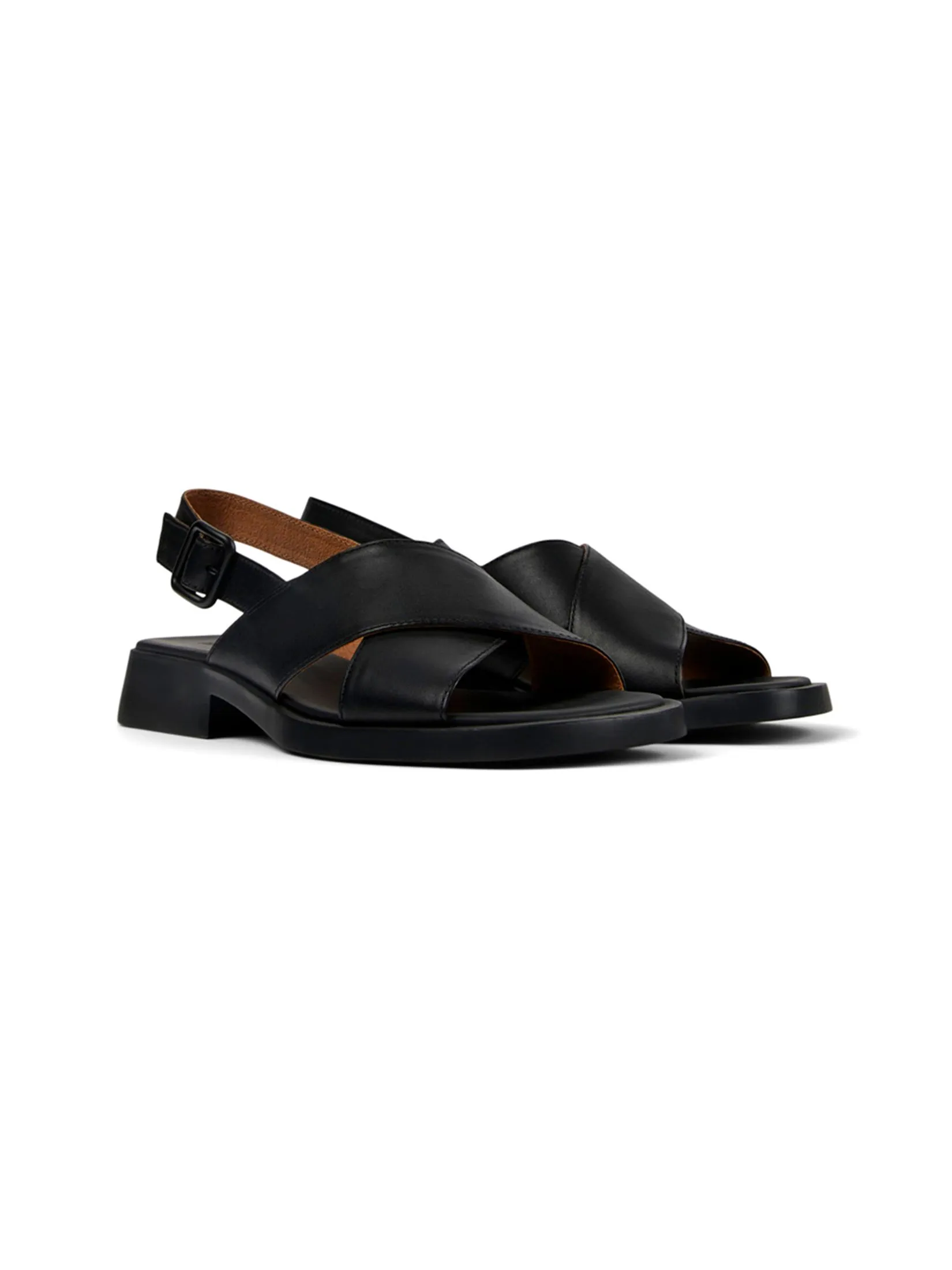 CAMPER Women Sandals Shoes Dana Black