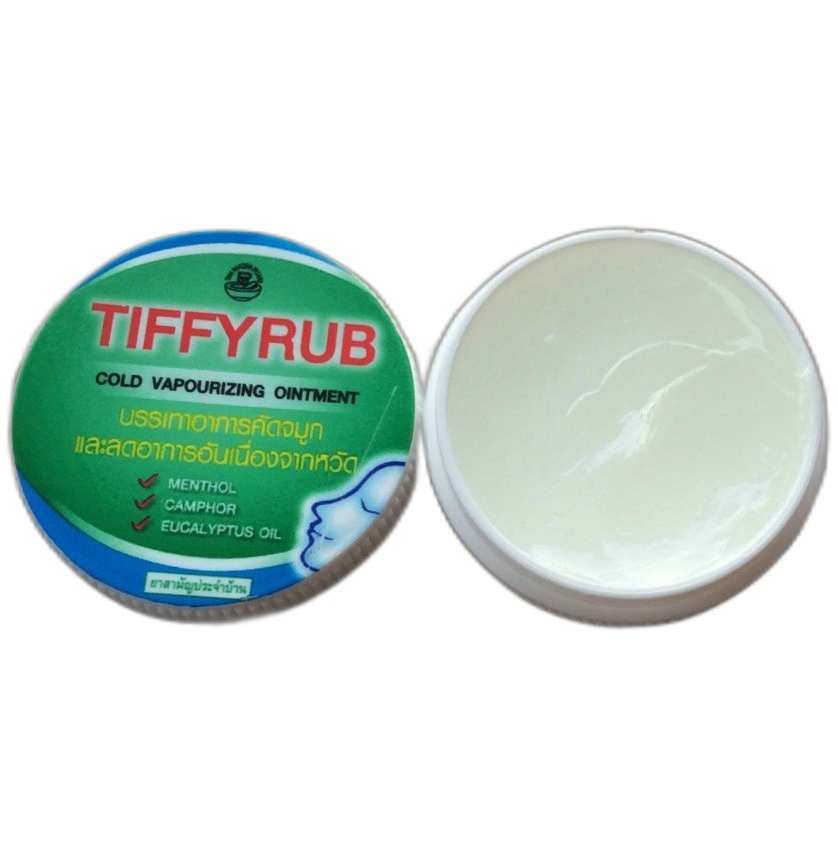 Тайская мазь Tiffy Rub от простуды 6 гр