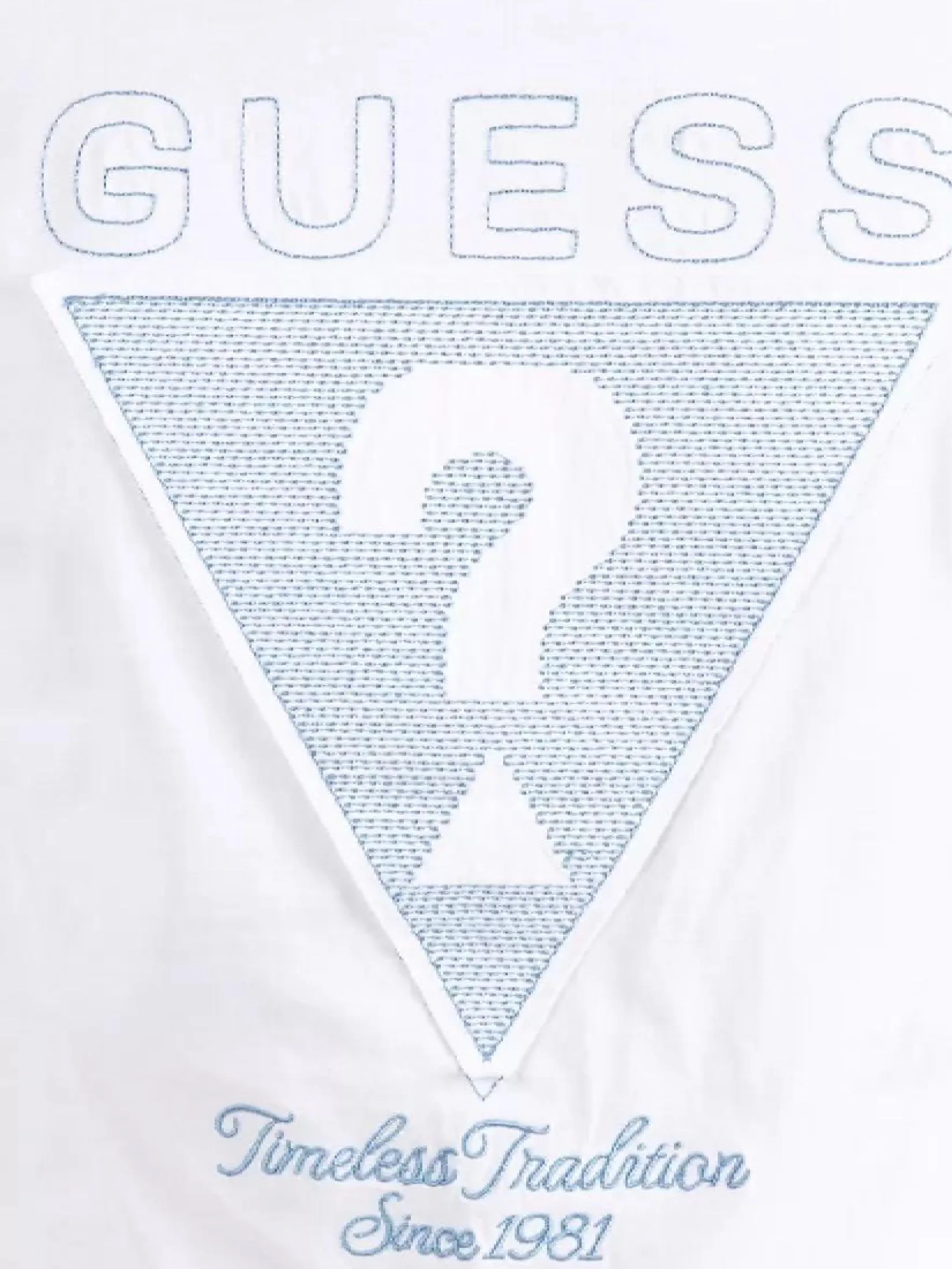 GUESS GUESS MEN  Front Logo   T-Shirt  M5GI29KBW41  -  White