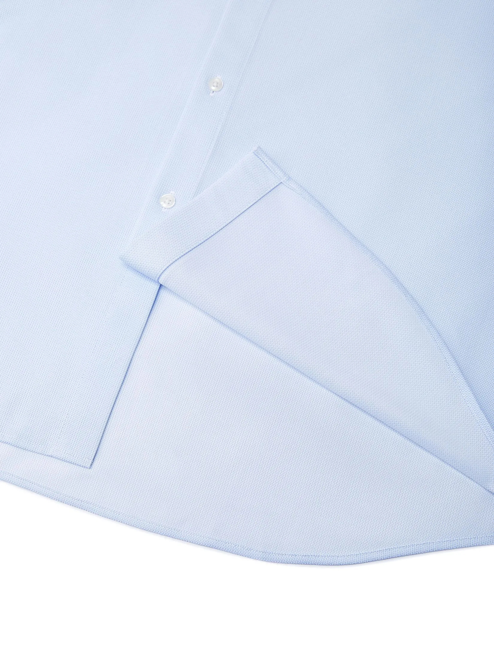 G2000 Men Clothing Non-Iron Dry 2 Tone Dry Shirt  Smart Fit - Blue