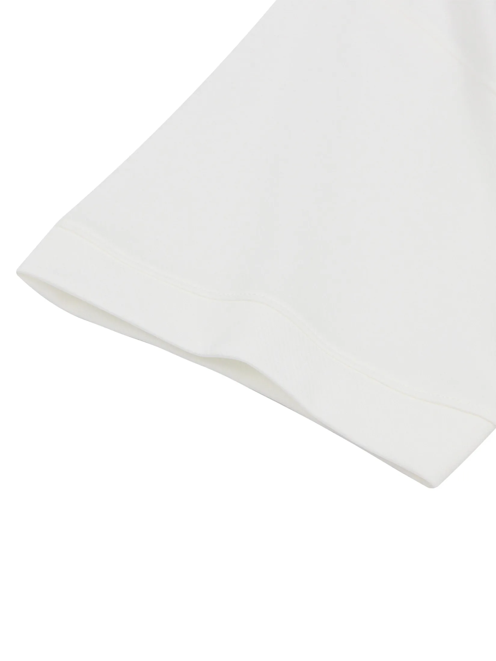 GIORDANO Men s Sorona Jacquard Short Sleeve Oversize Tee White