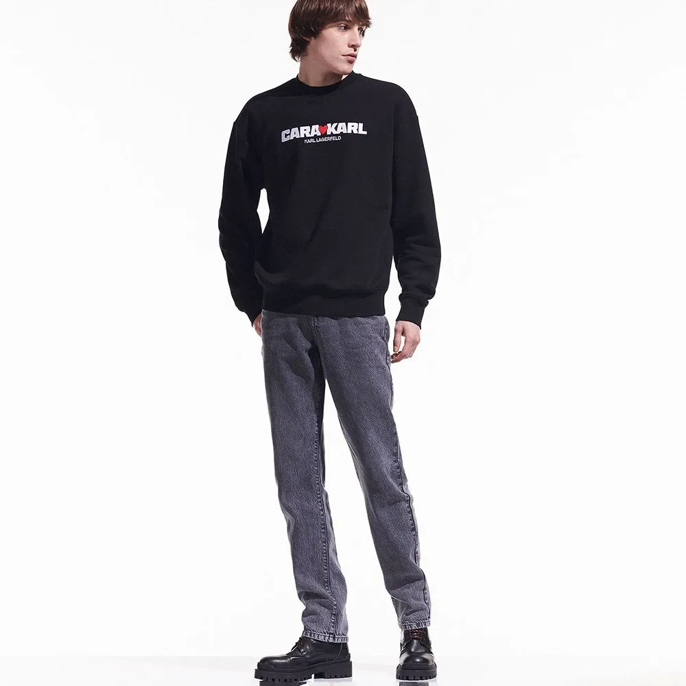 KARL LAGERFELD CARA LOVES KARL Sweatshirt Black