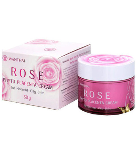 Крем для нормальной и жирной кожи с плацентой и коллагеном Wanthai 15 или 50 мл