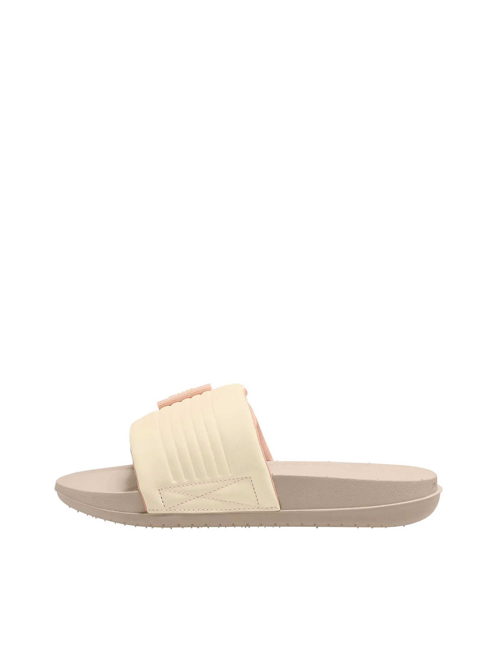 NIKE Women Slide Offcourt Adjust DV1033-104 Sanddrift/Pale Ivory-Washed Coral