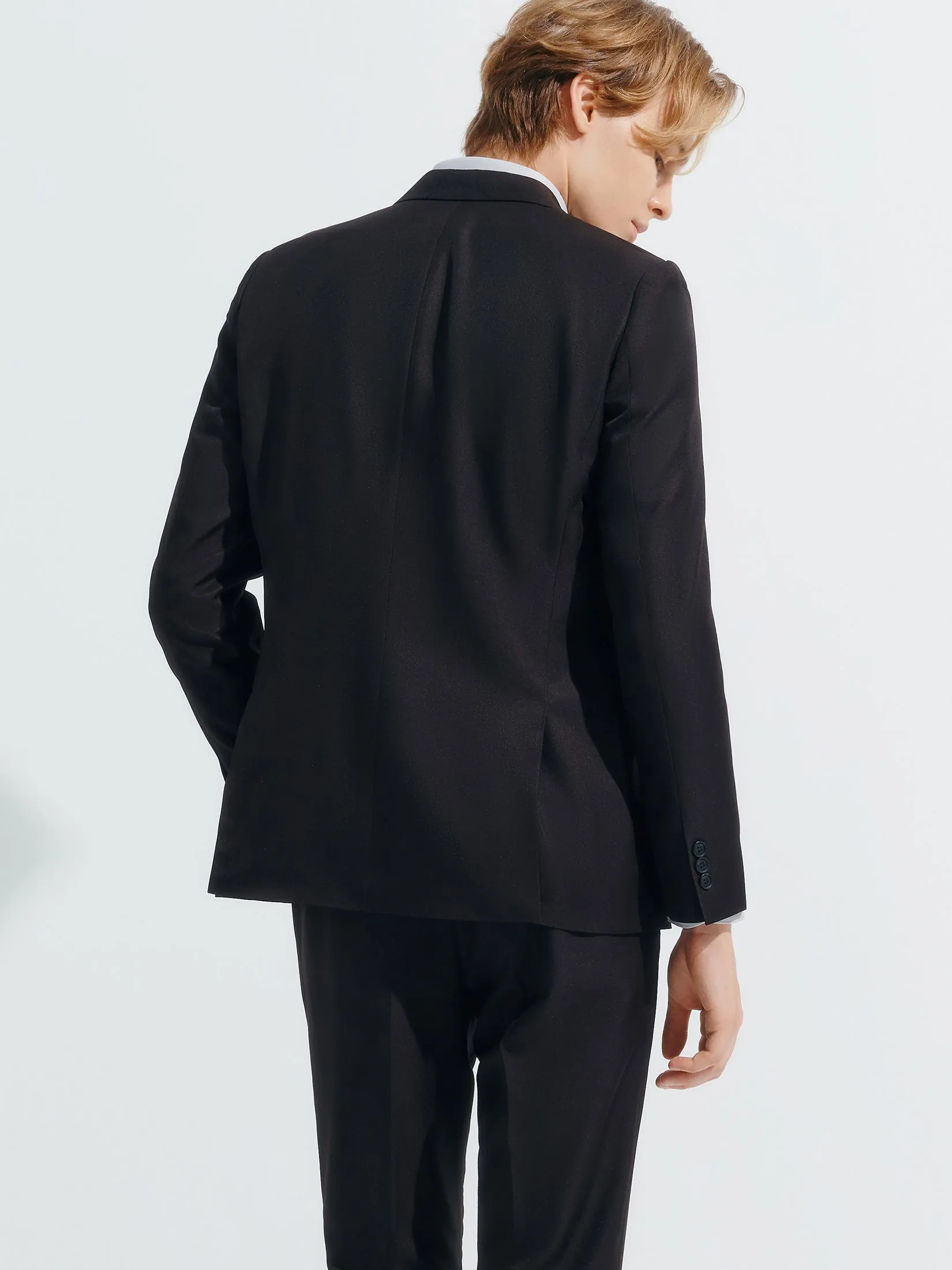 G2000 Men Clothing Anti-Static Suit Blazer  Smart Fit - Black