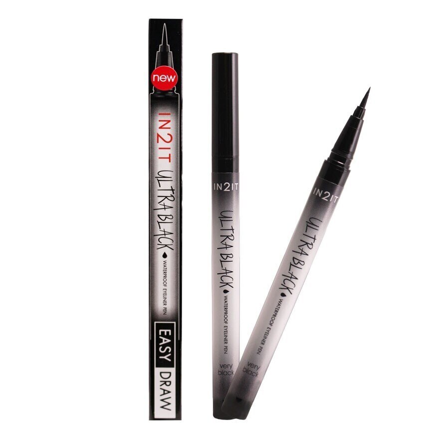 In2it Ultrablack Eyeliner Pen 0.7g 01 - 01 Very Black