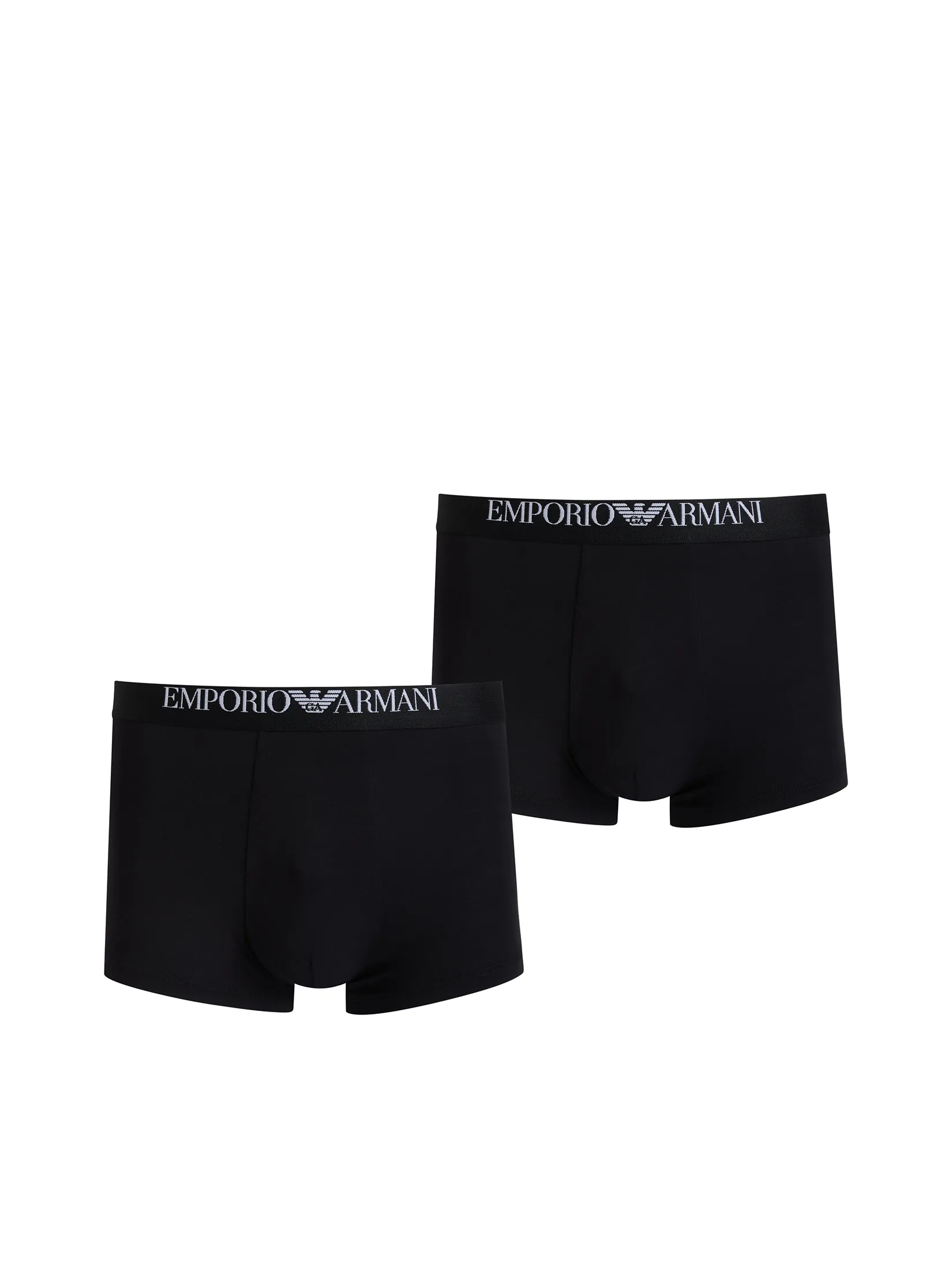 EMPORIO ARMANI Men Trunks Pack 2 pcs CTY BLACK