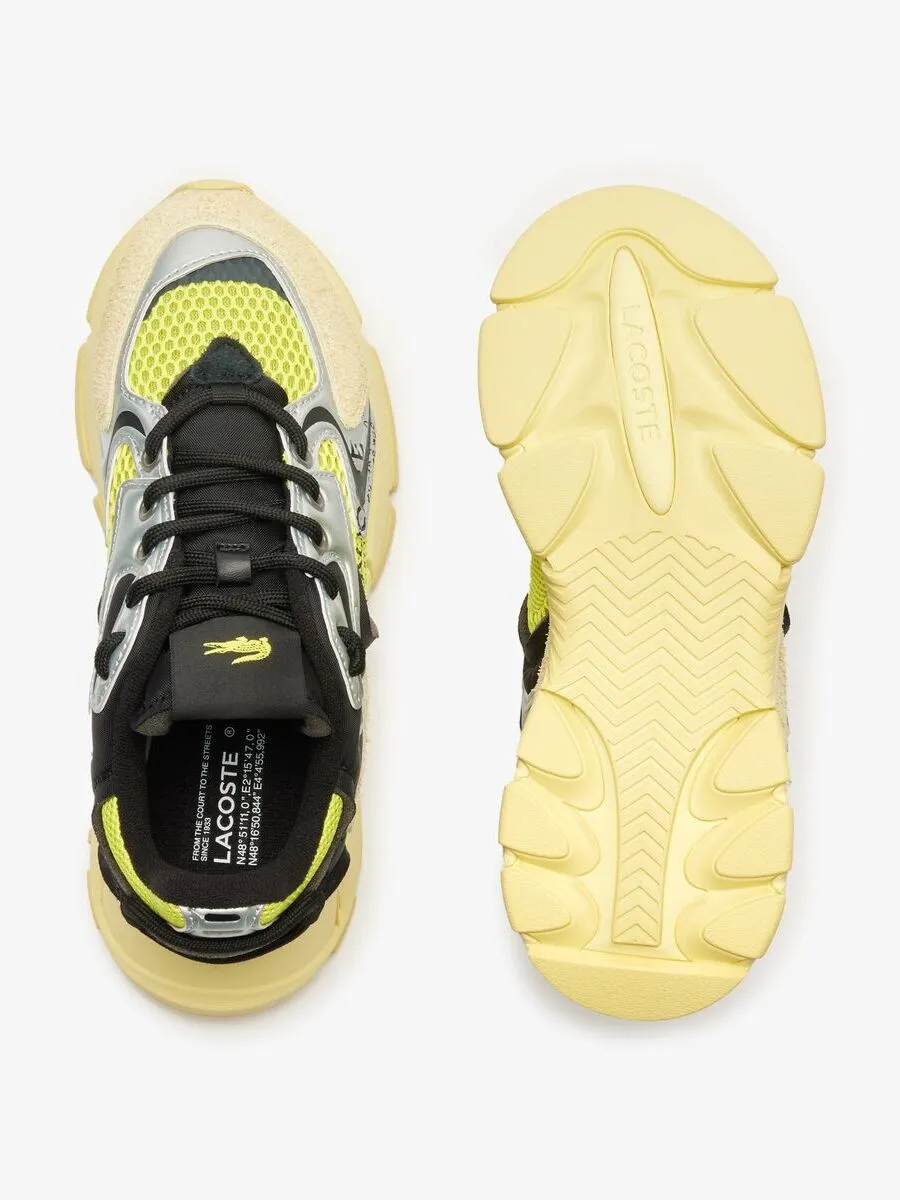 LACOSTE Yellow Women’s L003 Neo Contrasted Trainers