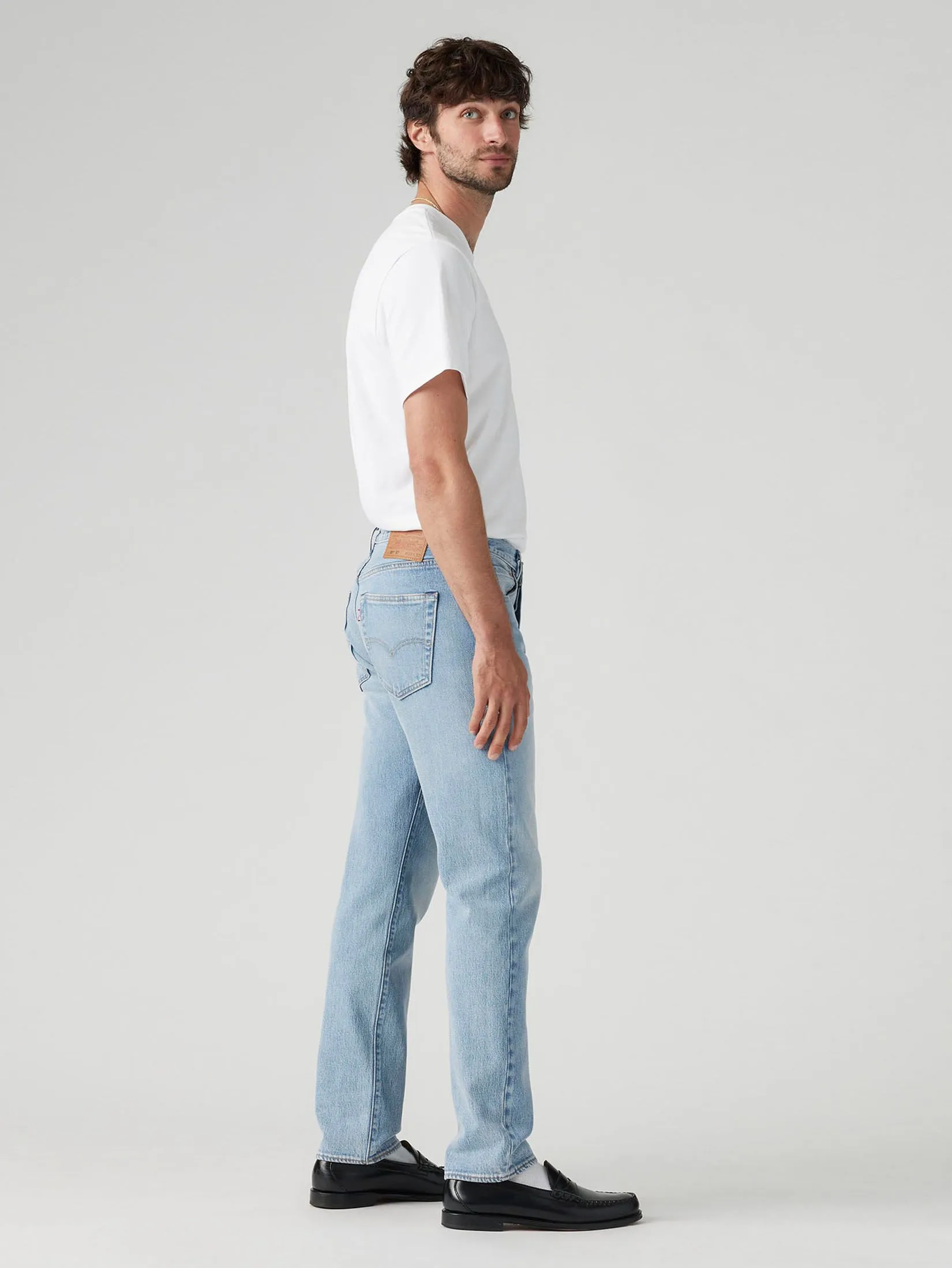 LEVI'S Men's 501® Slim Taper Jeans Blue