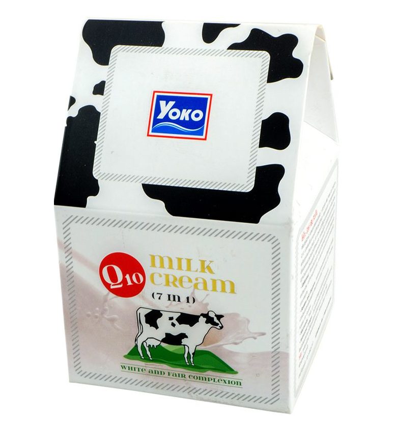 Антивозрастной крем для лица со скваленом, протеином и Q10 Yoko 50 гр
