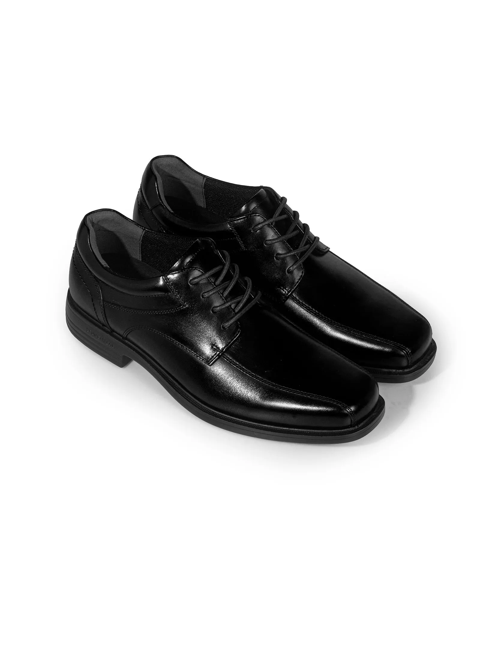 KENNETH COLE MEN DRESS SHOES WIDER FIT LACE UP / BLACK