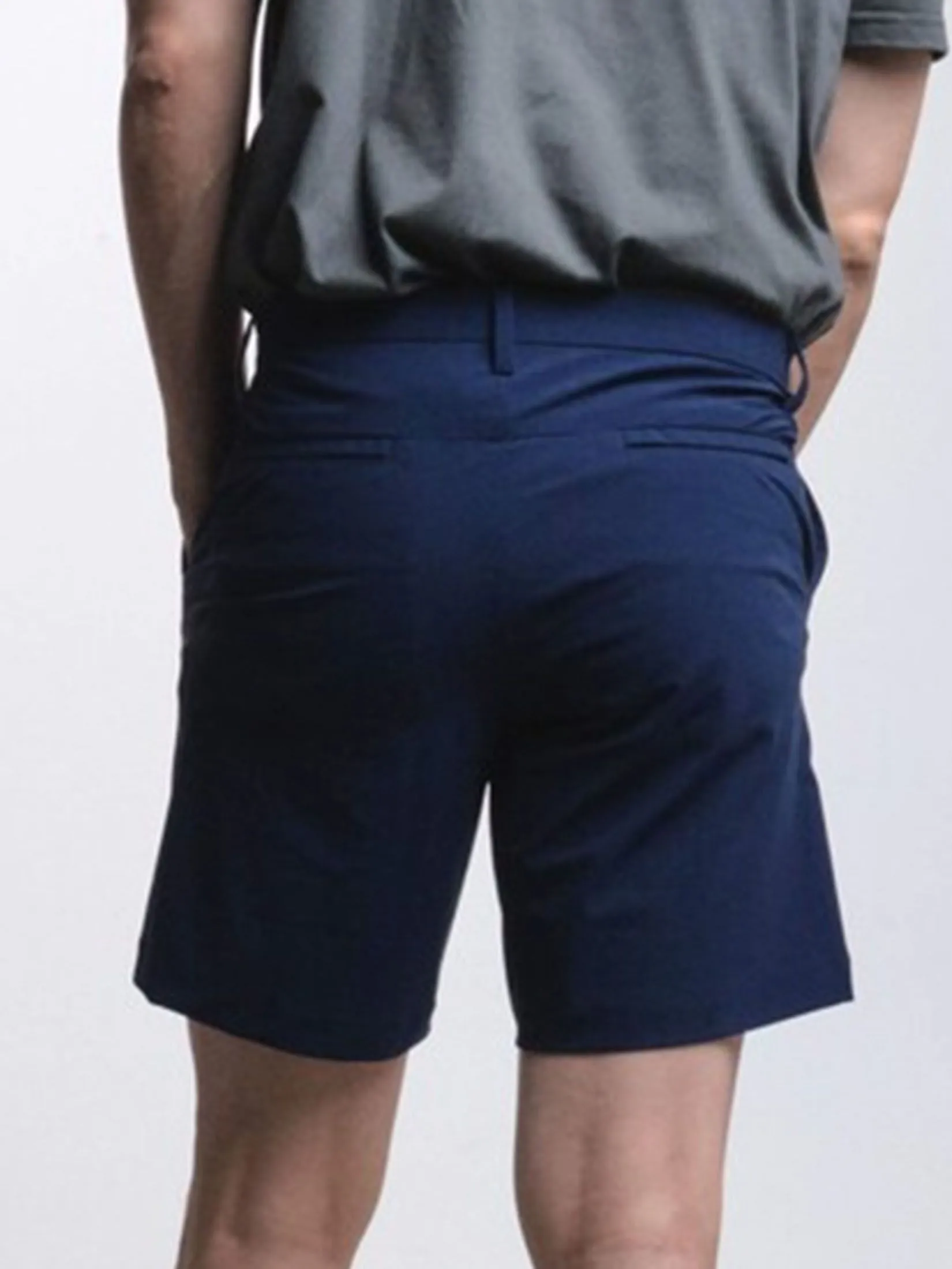 ERA-WON Men's Golf Trousers Shorts Navy blue