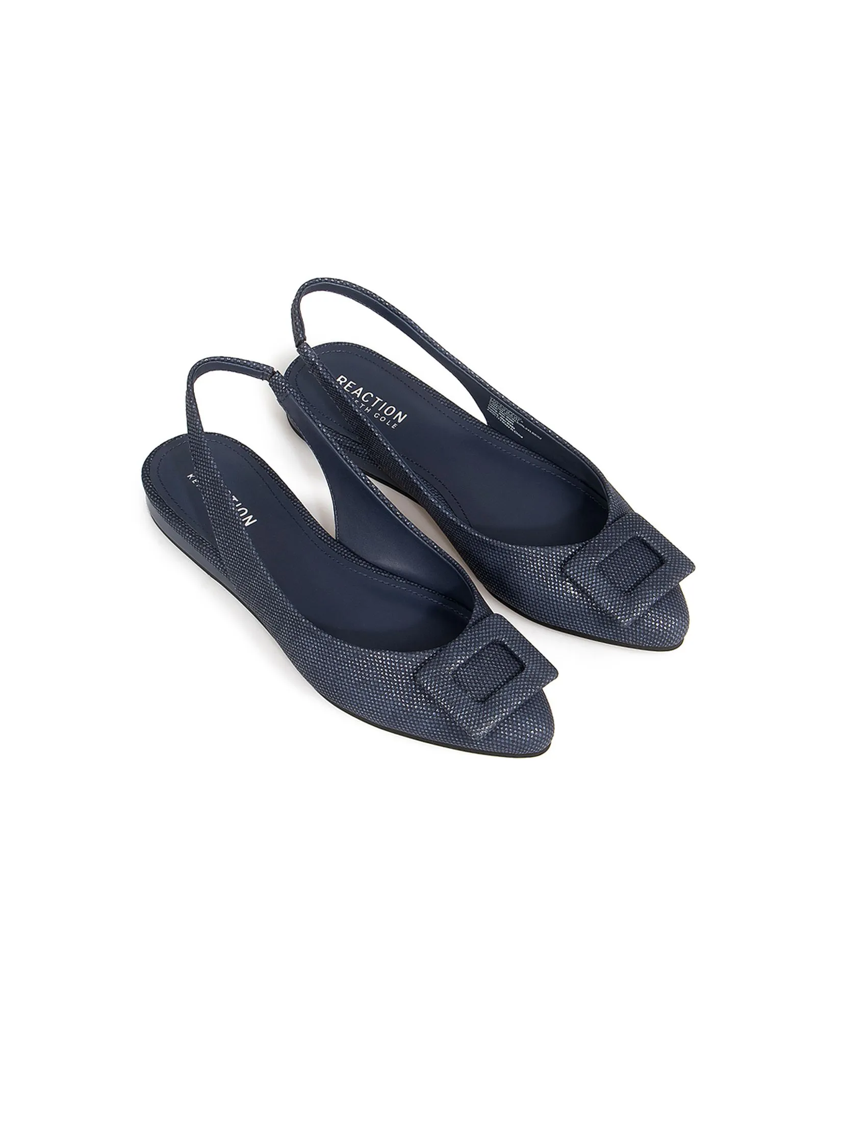KENNETH COLE WOMEN FLATS LINTON BUCKLE / BLUE