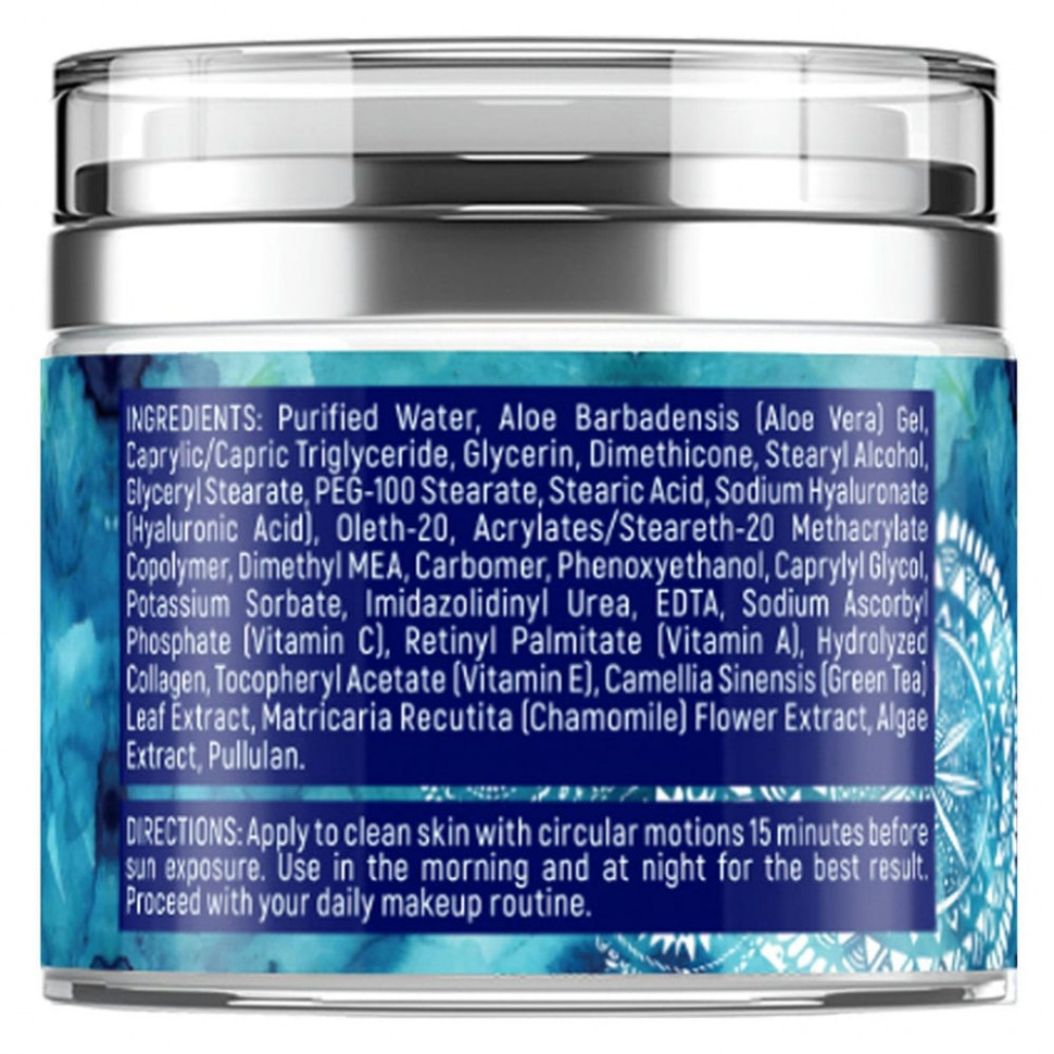 Maryann Organics, универсальный восстанавливающий и обновляющий крем для шеи, груди и лица, 50 мл (1,7 жидк. унции)