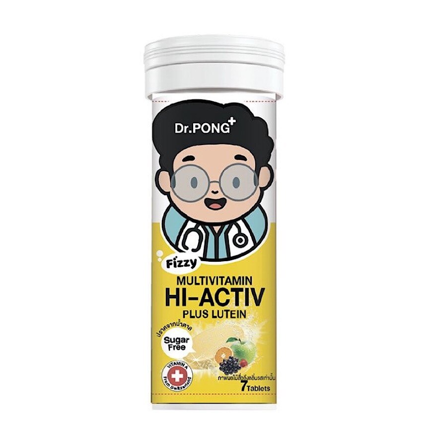 Dr.Pong Fizzy Multivitamin Hi-Activ 7 Tablet