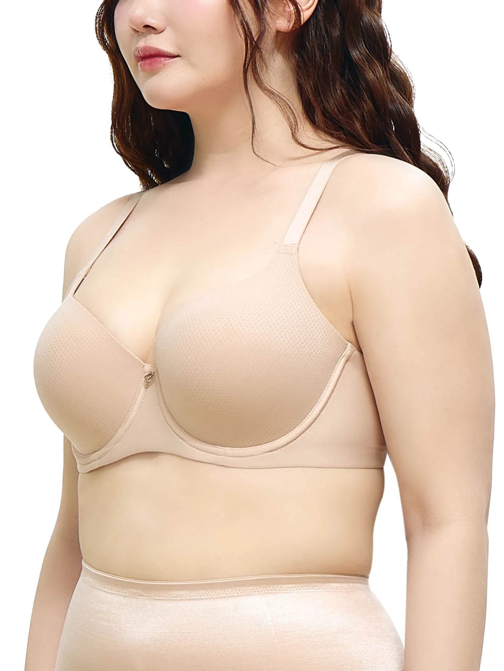 WACOAL Women Curve Diva Underwire Bra 4/5 cup Beige