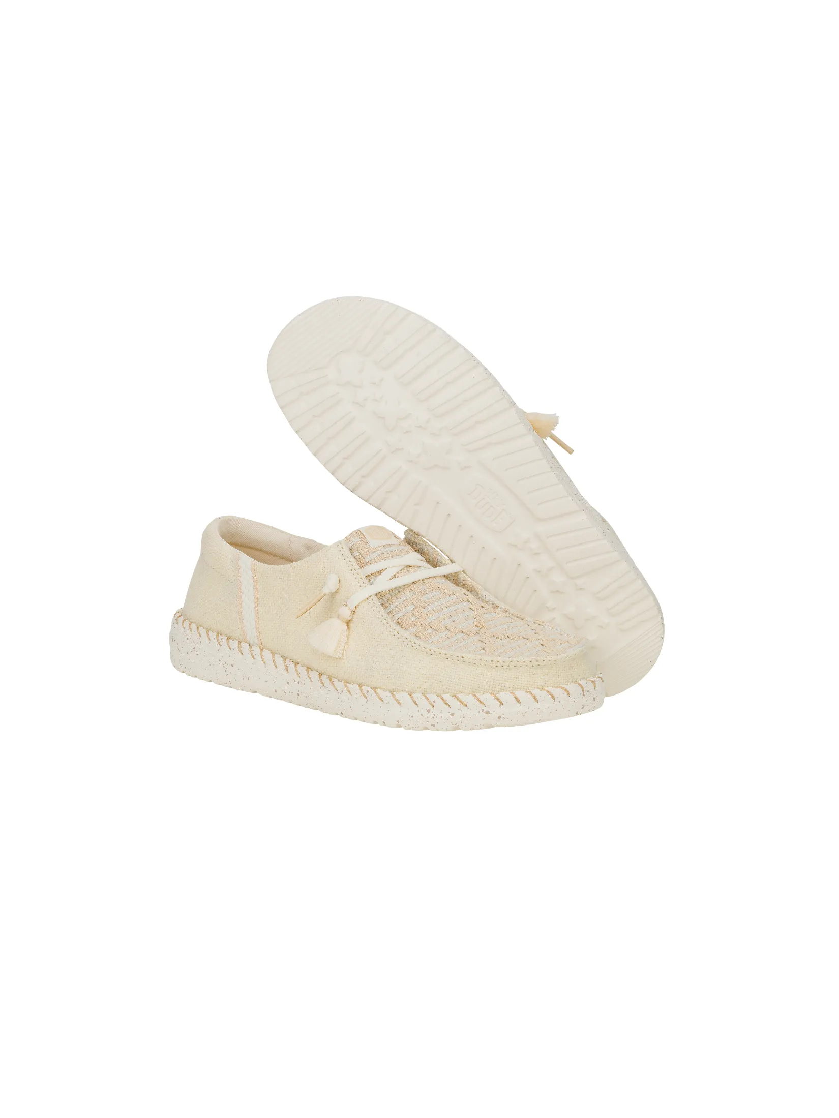 HEYDUDE WENDY FUNK COAST JUTE - EGRET