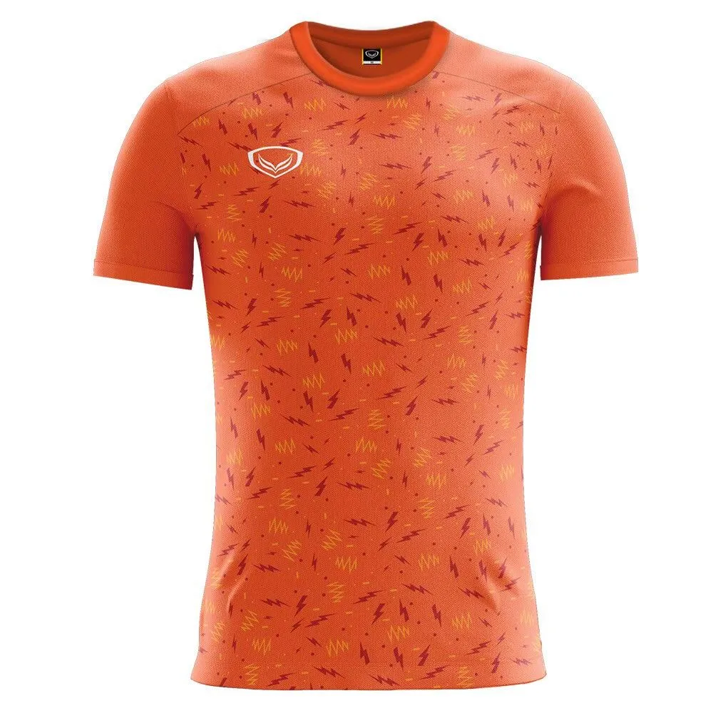 GRAND SPORT Orange Football Jersey (011477) Size - S