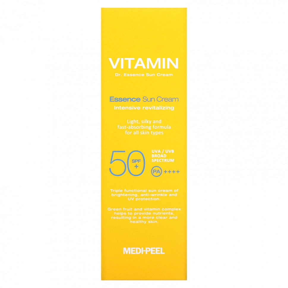 Medi-Peel, Dr. Солнцезащитный крем-эссенция, SPF 50, 50 мл (1,69 жидк. Унции)